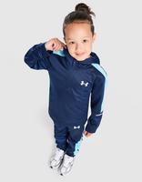 Under Armour Poly Colour Block 1/4 Zip Tracksuit Children