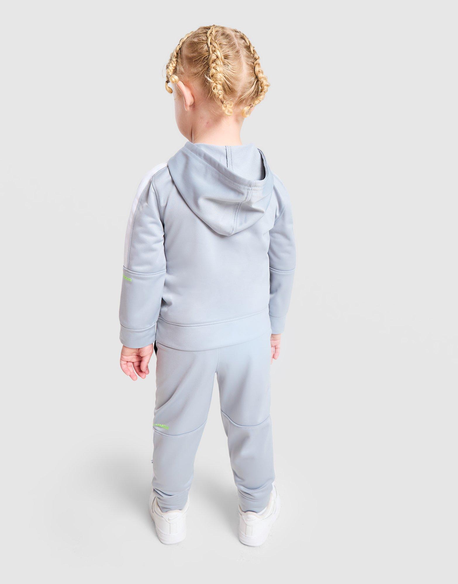 Under Armour Poly Colour Block 1/4 Zip Tracksuit Infant