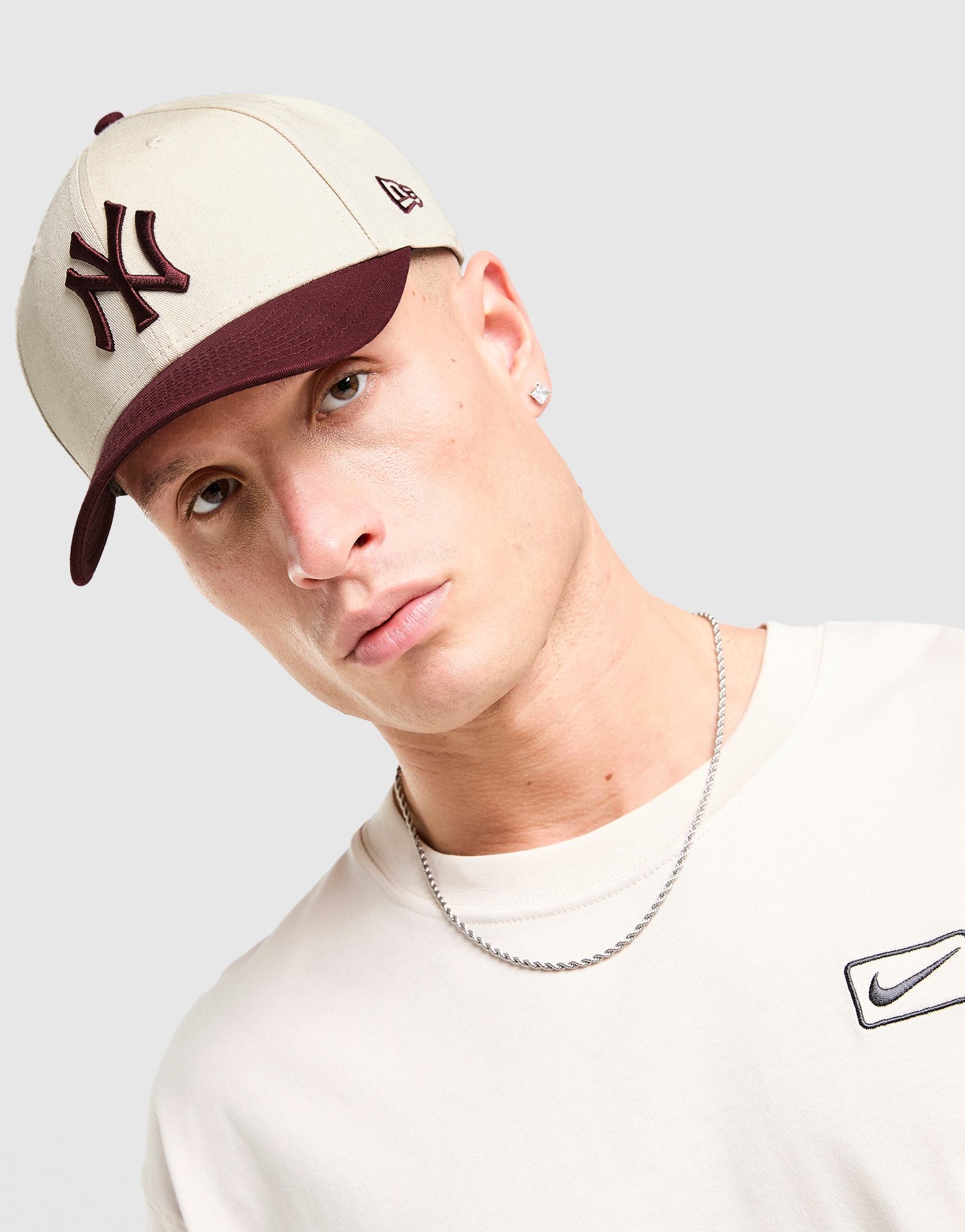 White New Era MLB New York Yankees 9FORTY M-Crown Cap | JD Sports UK