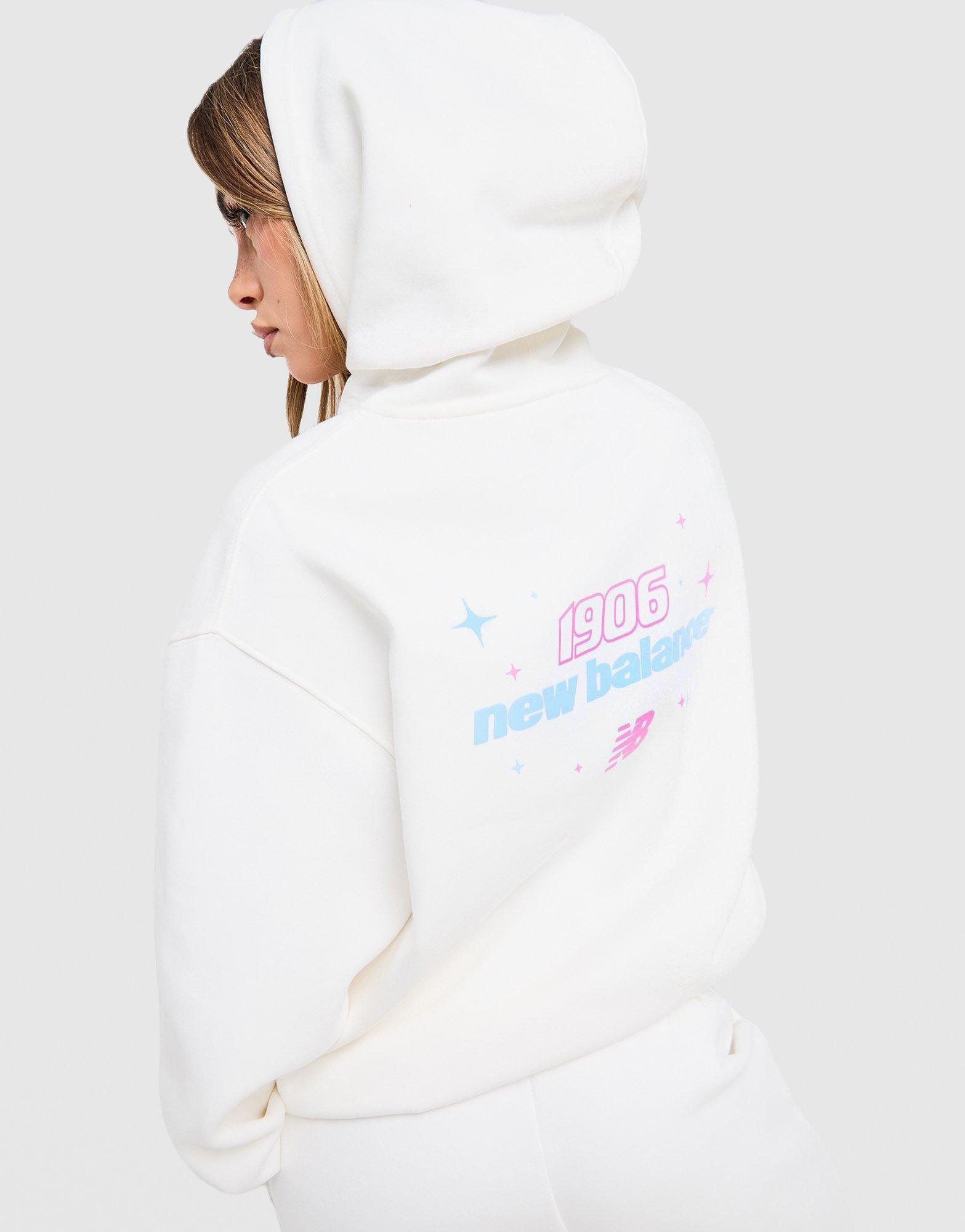 New Balance Felpa con Cappuccio Overhead Star