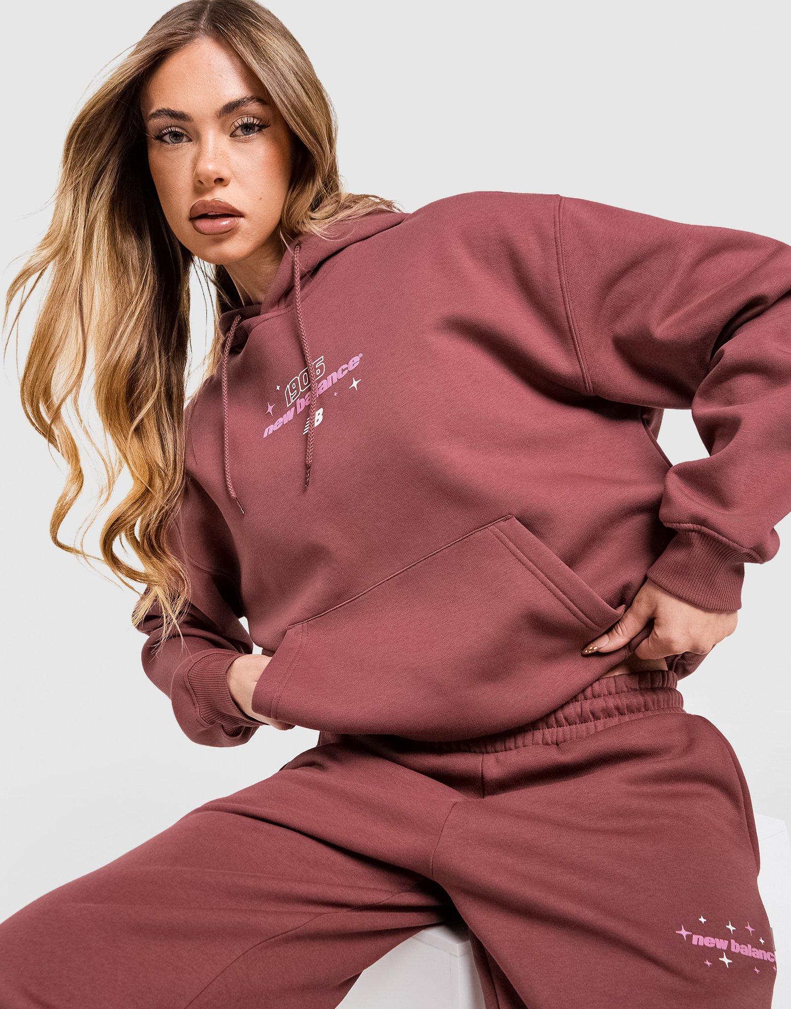 New Balance Felpa con Cappuccio Overhead Star