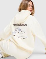 New Balance Felpa con Cappuccio Overhead 740