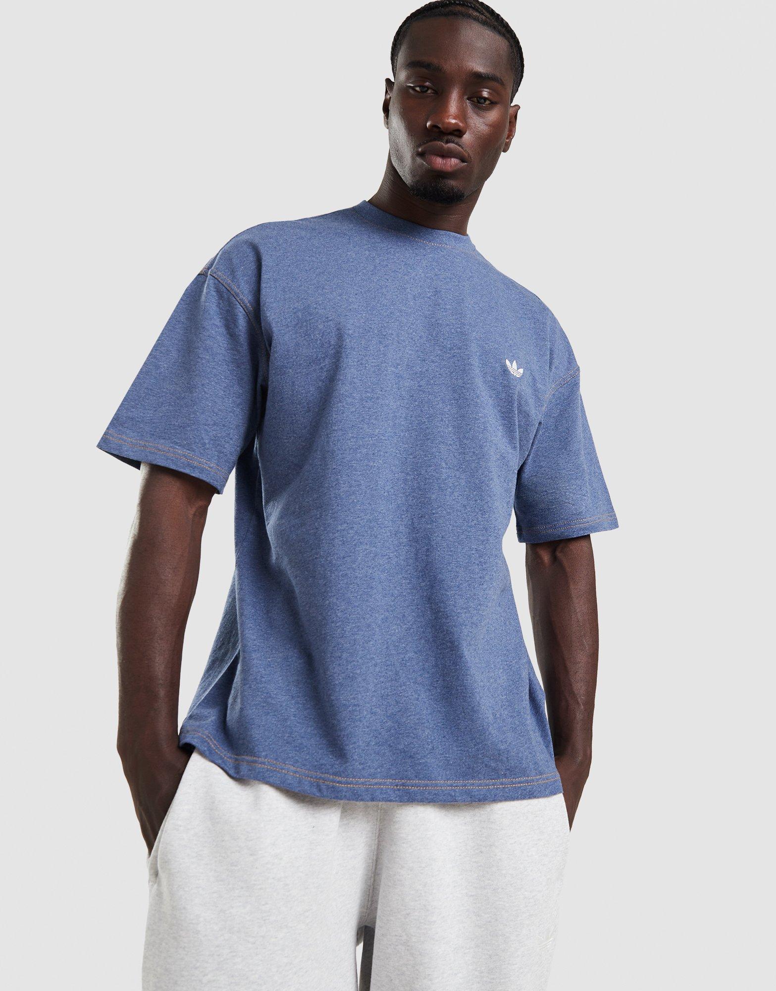 adidas Originals Trefoil Essentials Melange Loose Crop T-Shirt