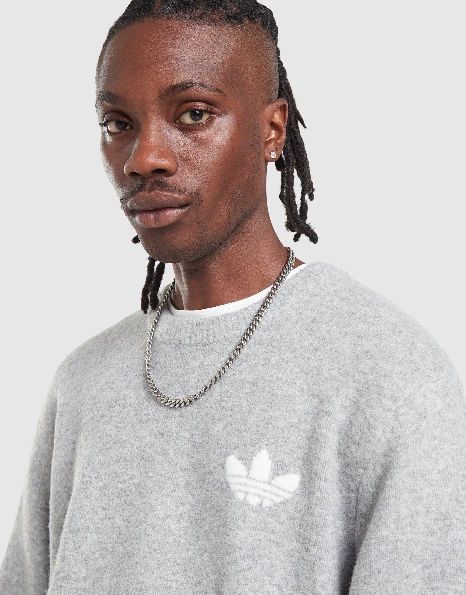 adidas Originals Trefoil Essentials Knit Sweatshirt