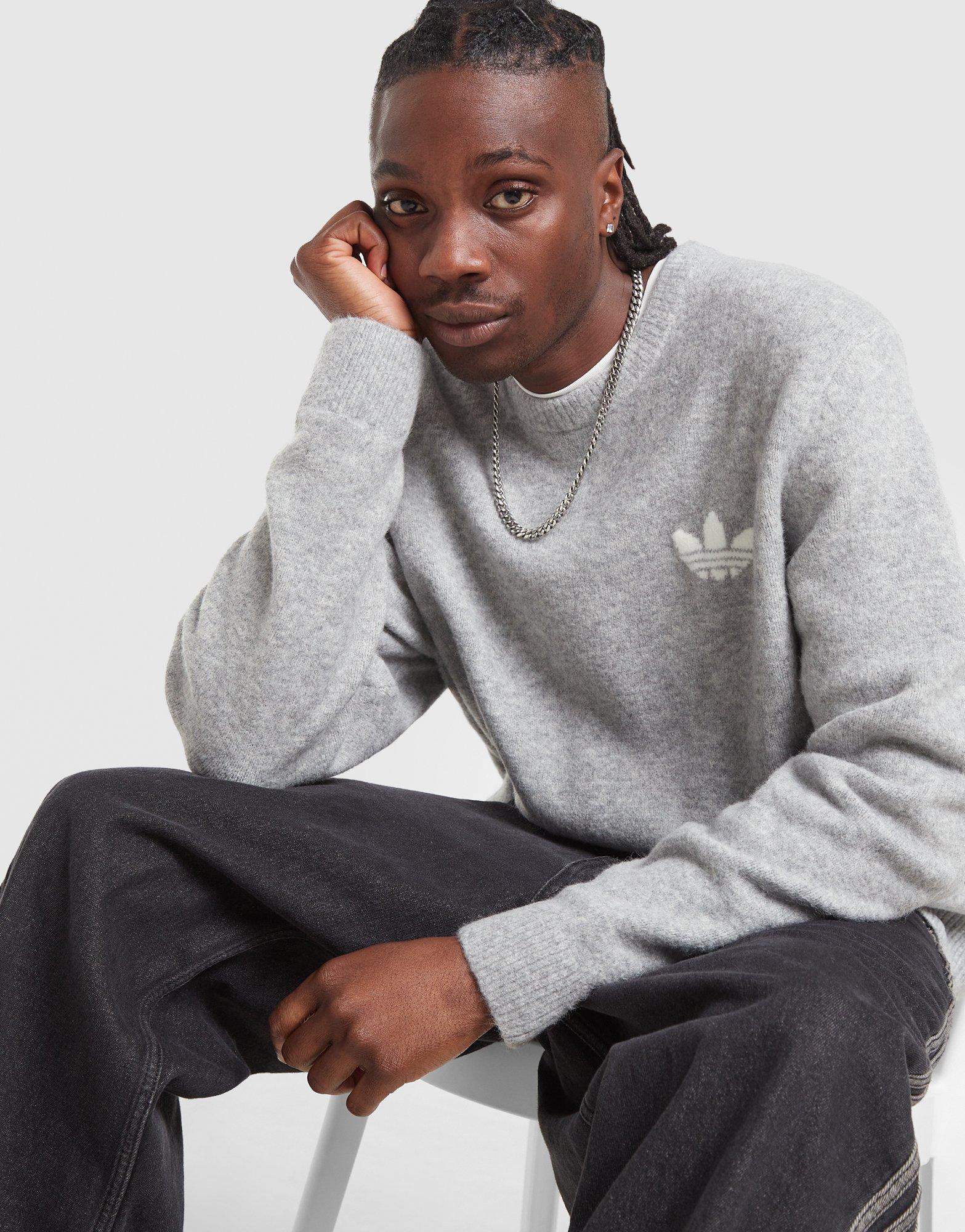 adidas Originals Trefoil Essentials Knit Sweatshirt