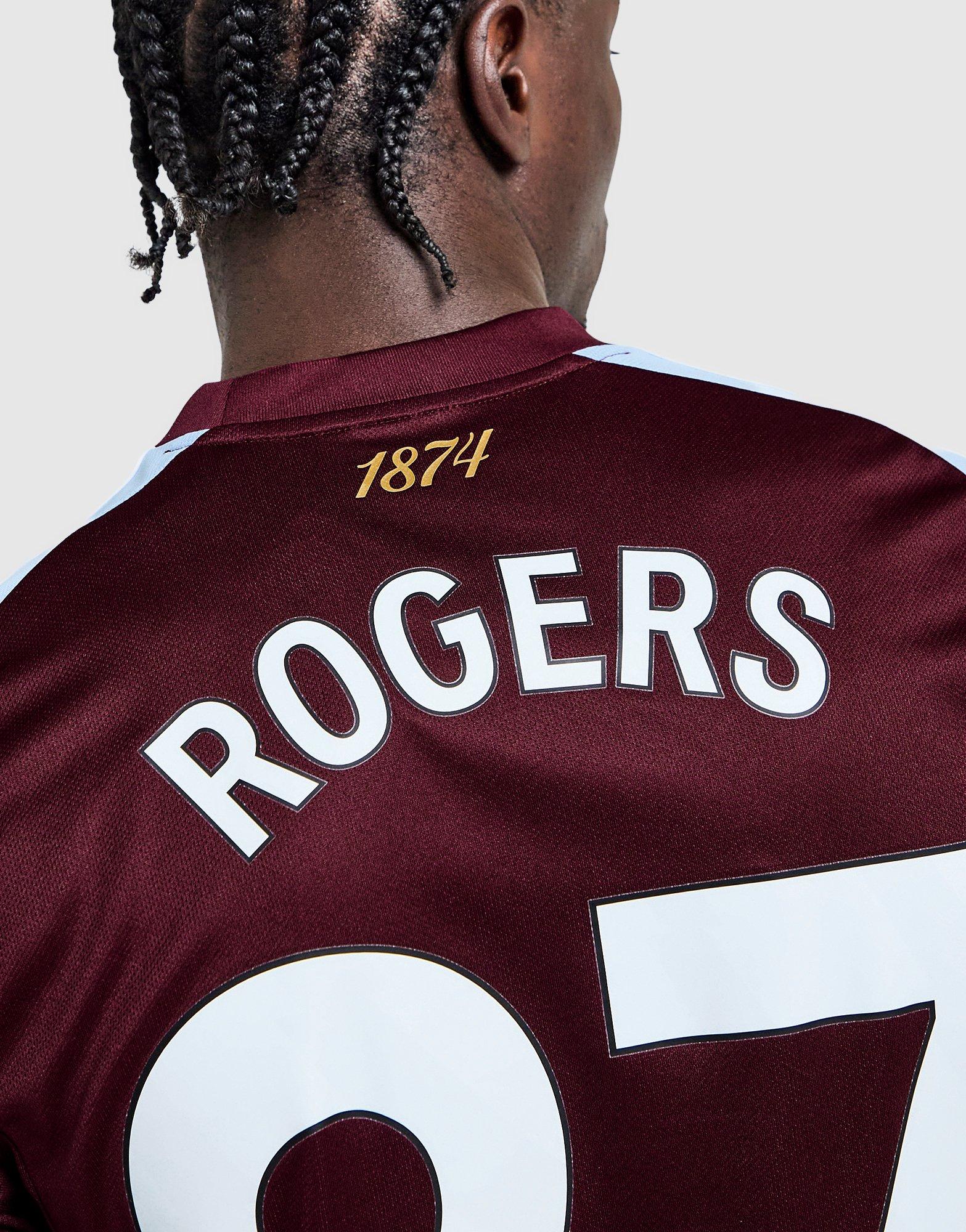 adidas Aston Villa FC 2025/26 Rogers #27 Home Shirt