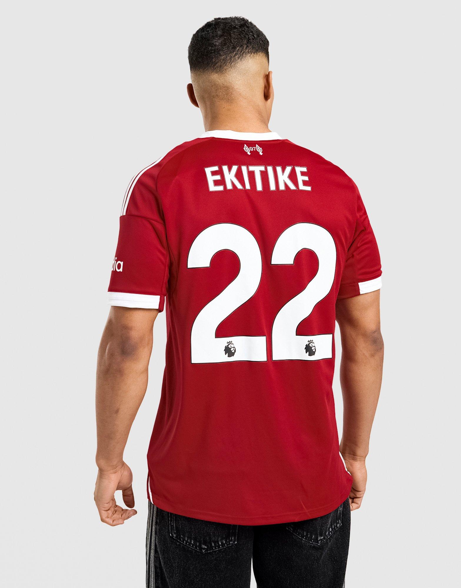 adidas Liverpool FC 2025/26 Ekitike #22 Home Shirt