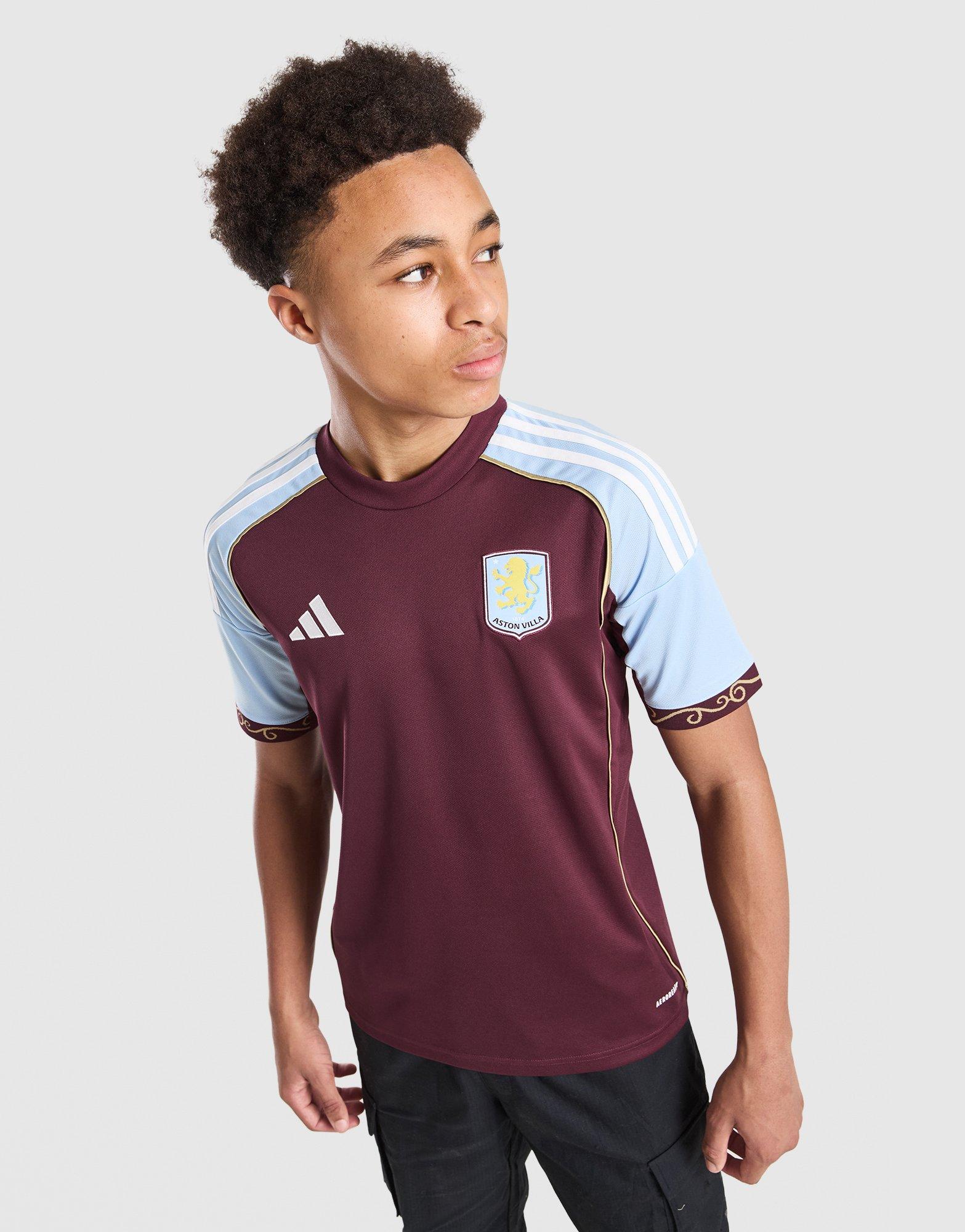 adidas Aston Villa FC 2025/26 Watkins #11 Home Shirt Jnr