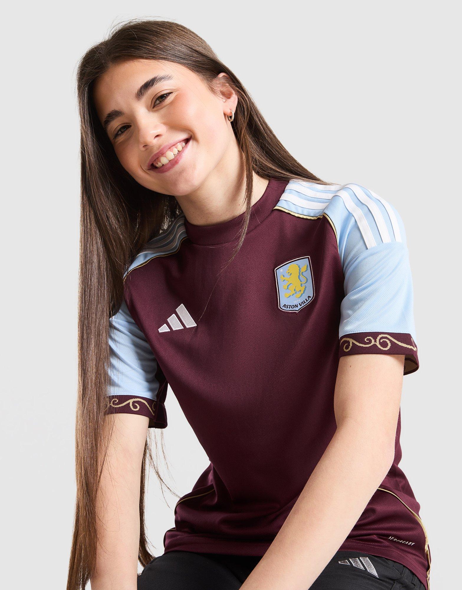 adidas Aston Villa FC 2025/26 Watkins #11 Home Shirt Jnr