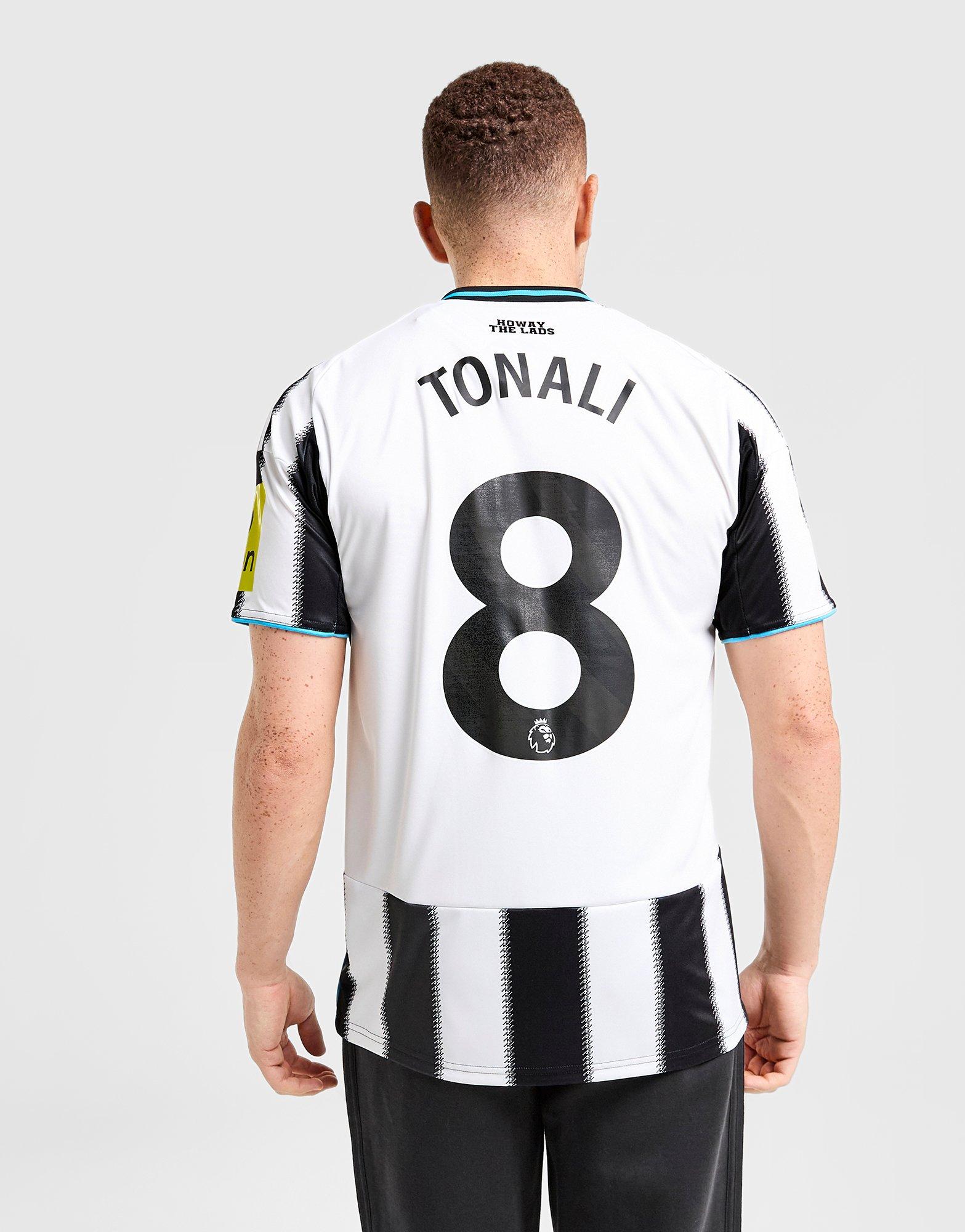 adidas Newcastle United FC 2025/26 Tonali #8 Home Shirt