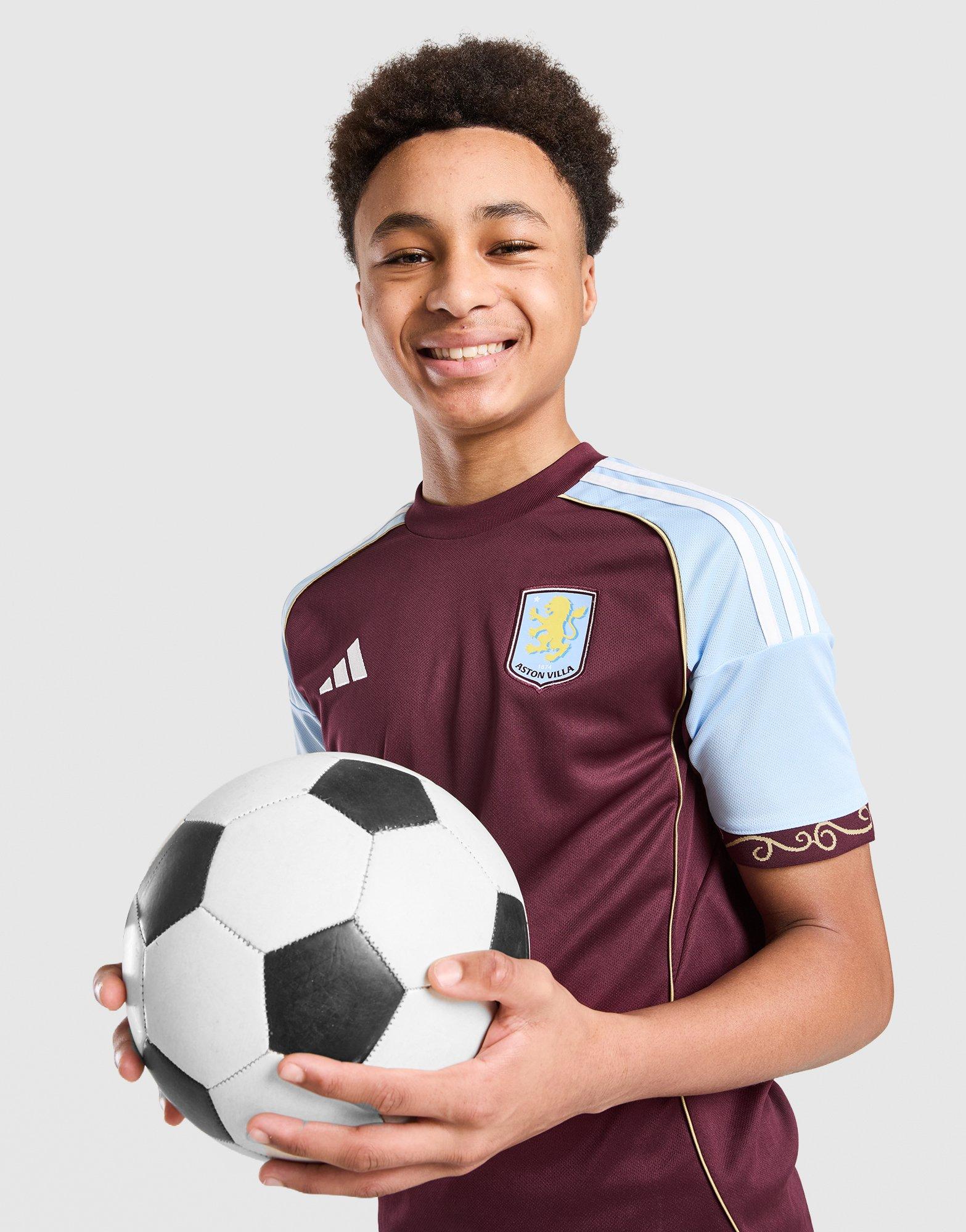 adidas Aston Villa FC Rogers #27 2025/26 Home Shirt Jnr