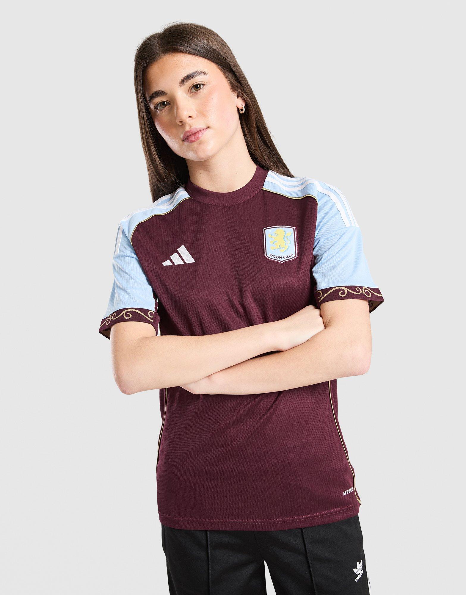 adidas Aston Villa FC Rogers #27 2025/26 Home Shirt Jnr