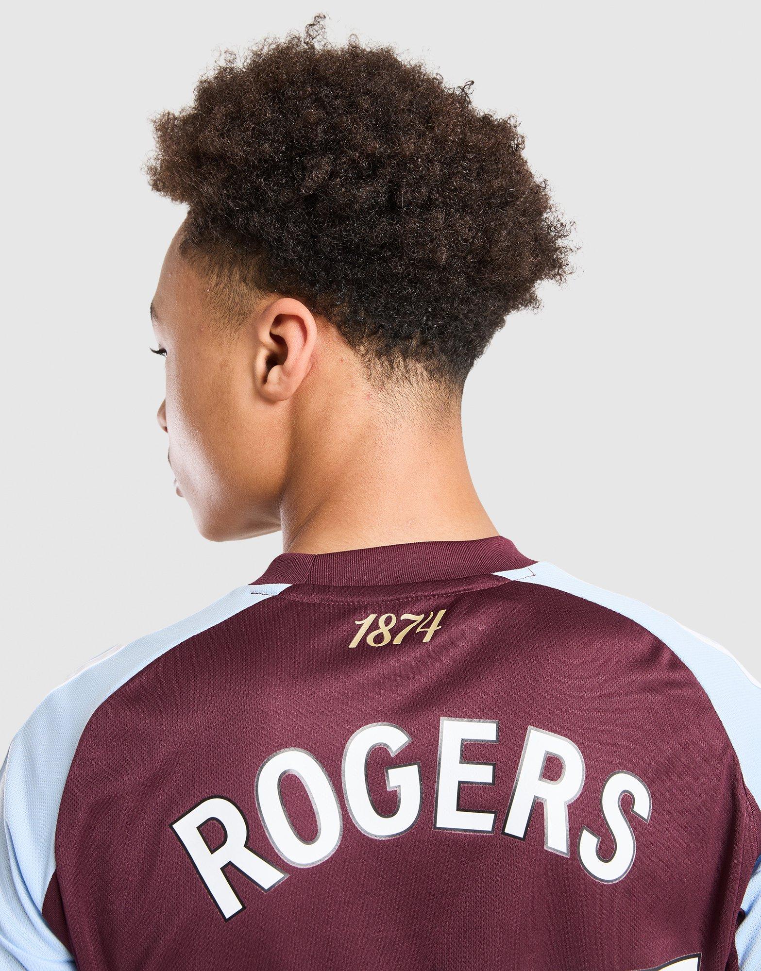 adidas Aston Villa FC Rogers #27 2025/26 Home Shirt Jnr