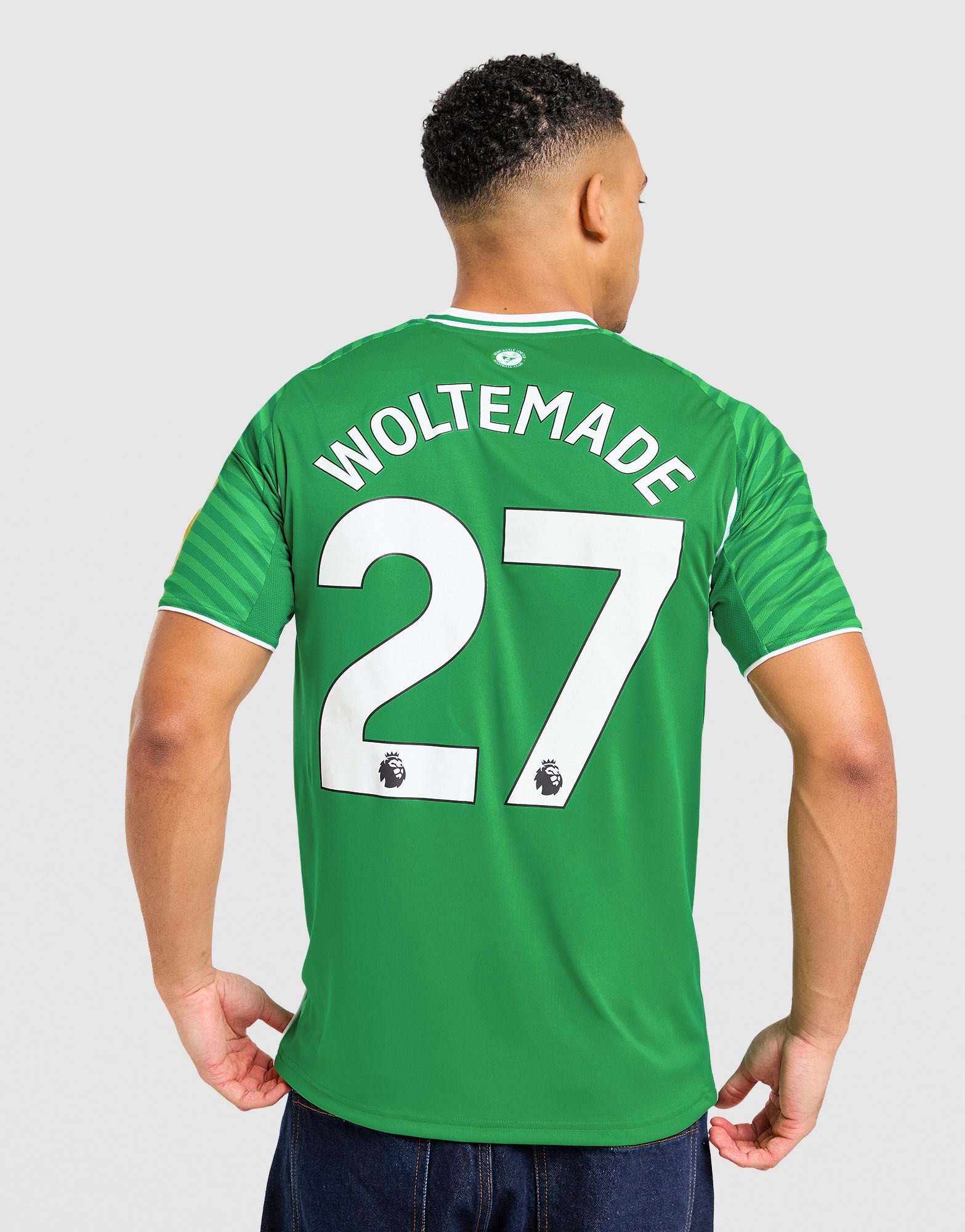 サードユニフォーム Black adidas Newcastle United FC 25/26 Woltemade #27 Away Shirt