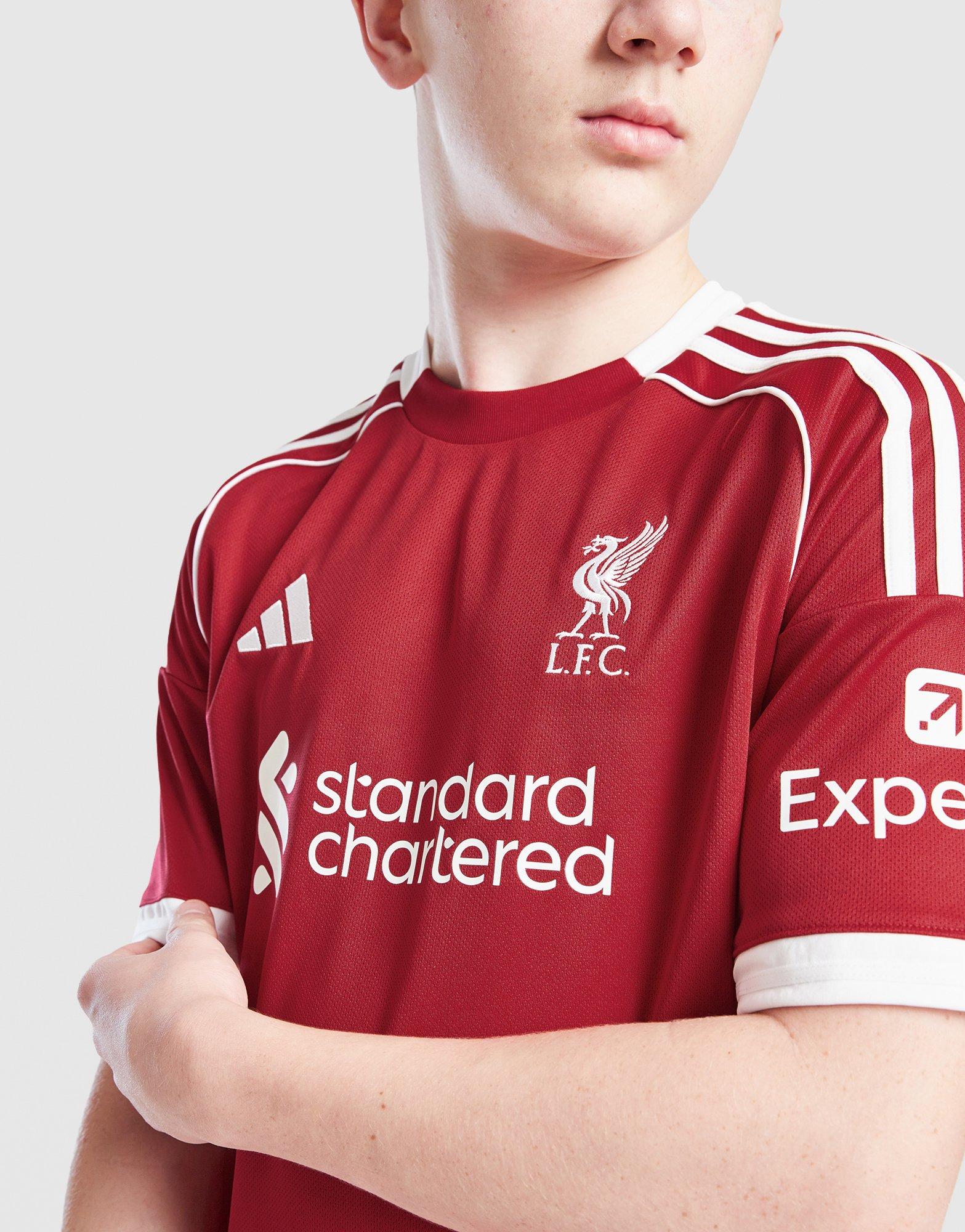 Nike Liverpool FC 2025/26 Ekitike #22 Home Shirt Junior