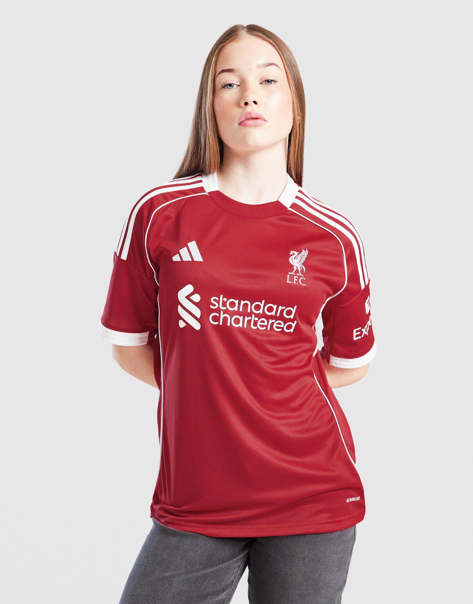 Nike Liverpool FC 2025/26 Ekitike #22 Home Shirt Junior