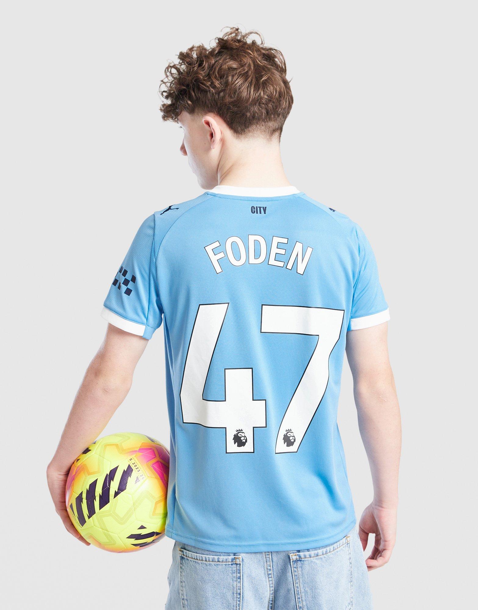 PUMA Manchester City 25/26 Foden #47 Home Shirt Junior