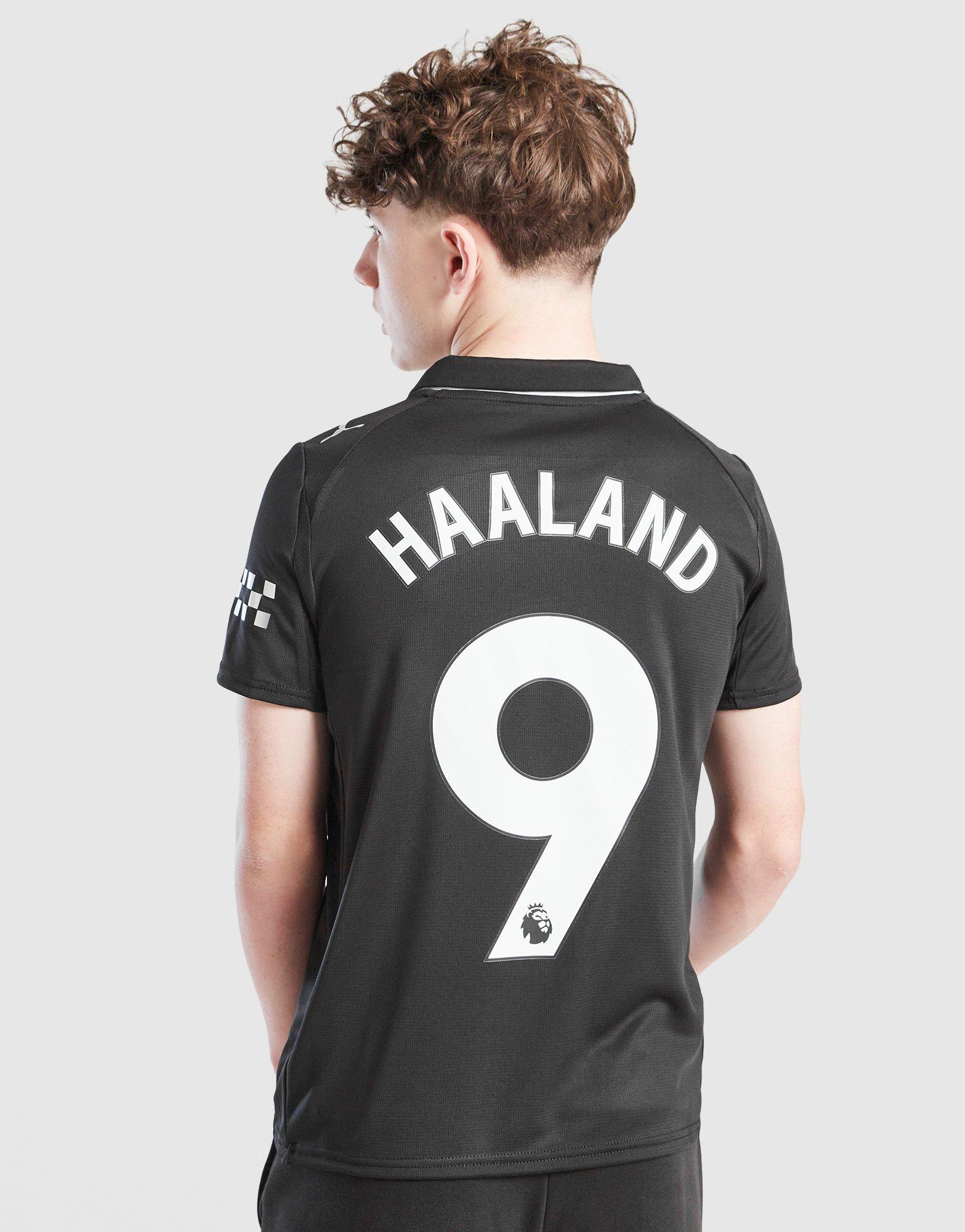 Nike Maillot extérieur Manchester City 25/26 Haaland n°9 Junior