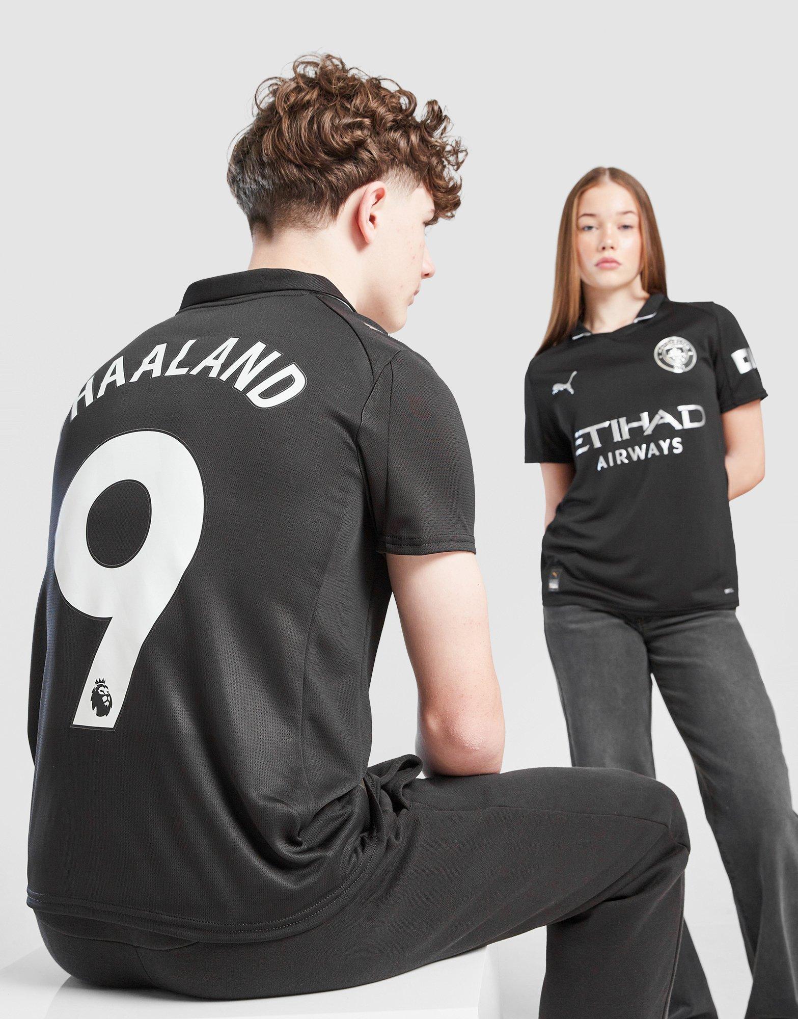 Nike Seconda Maglia Manchester City FC 2025/26 Haaland #9 Junior