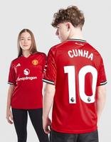 adidas Manchester United 2025/26 Cunha #10 Home Shirt JNR