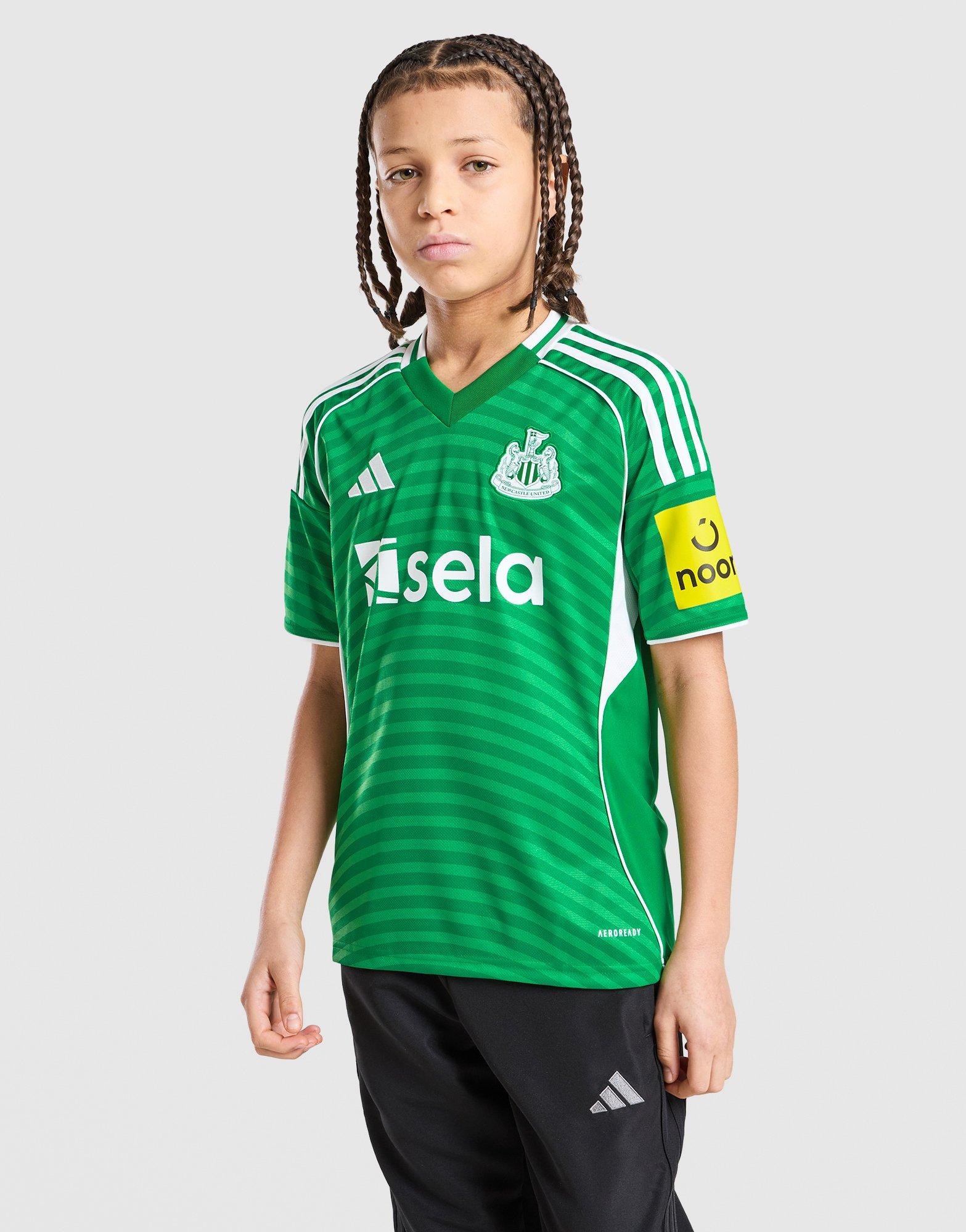 adidas Newcastle United FC 25/26 Tonali #8 Away Shirt Jnr