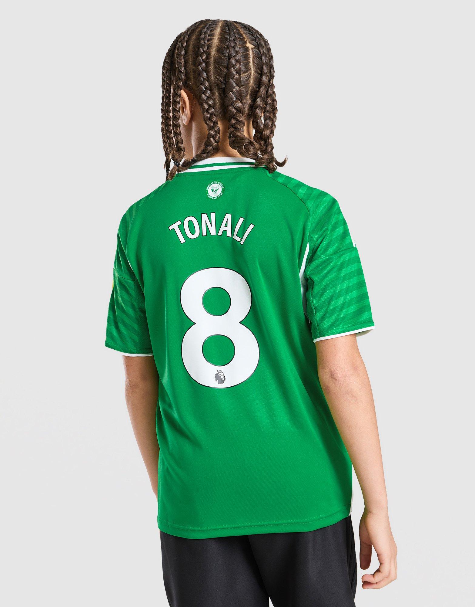 adidas Newcastle United FC 25/26 Tonali #8 Away Shirt Jnr