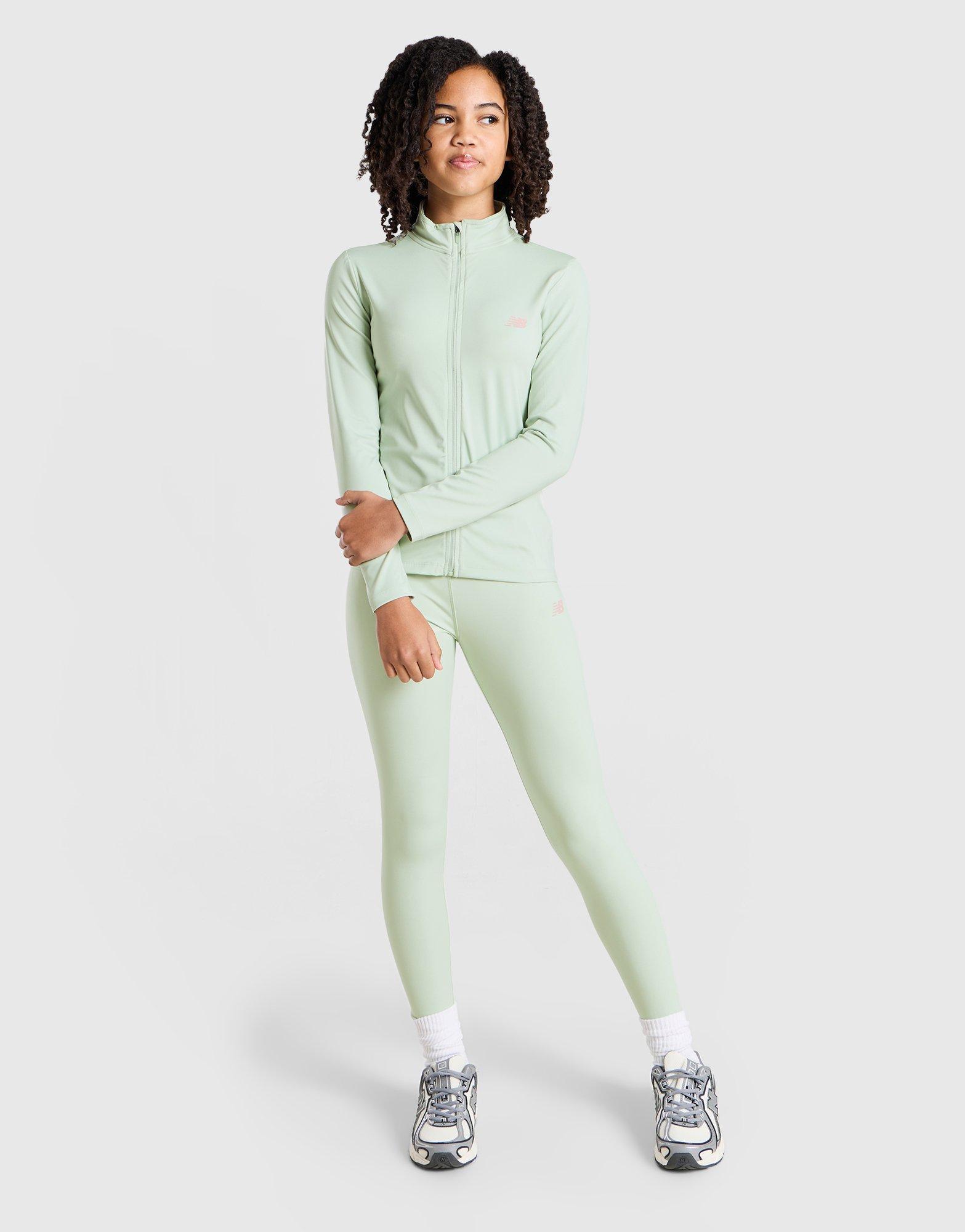 New Balance Girls' Fitness Full Zip Top Junior