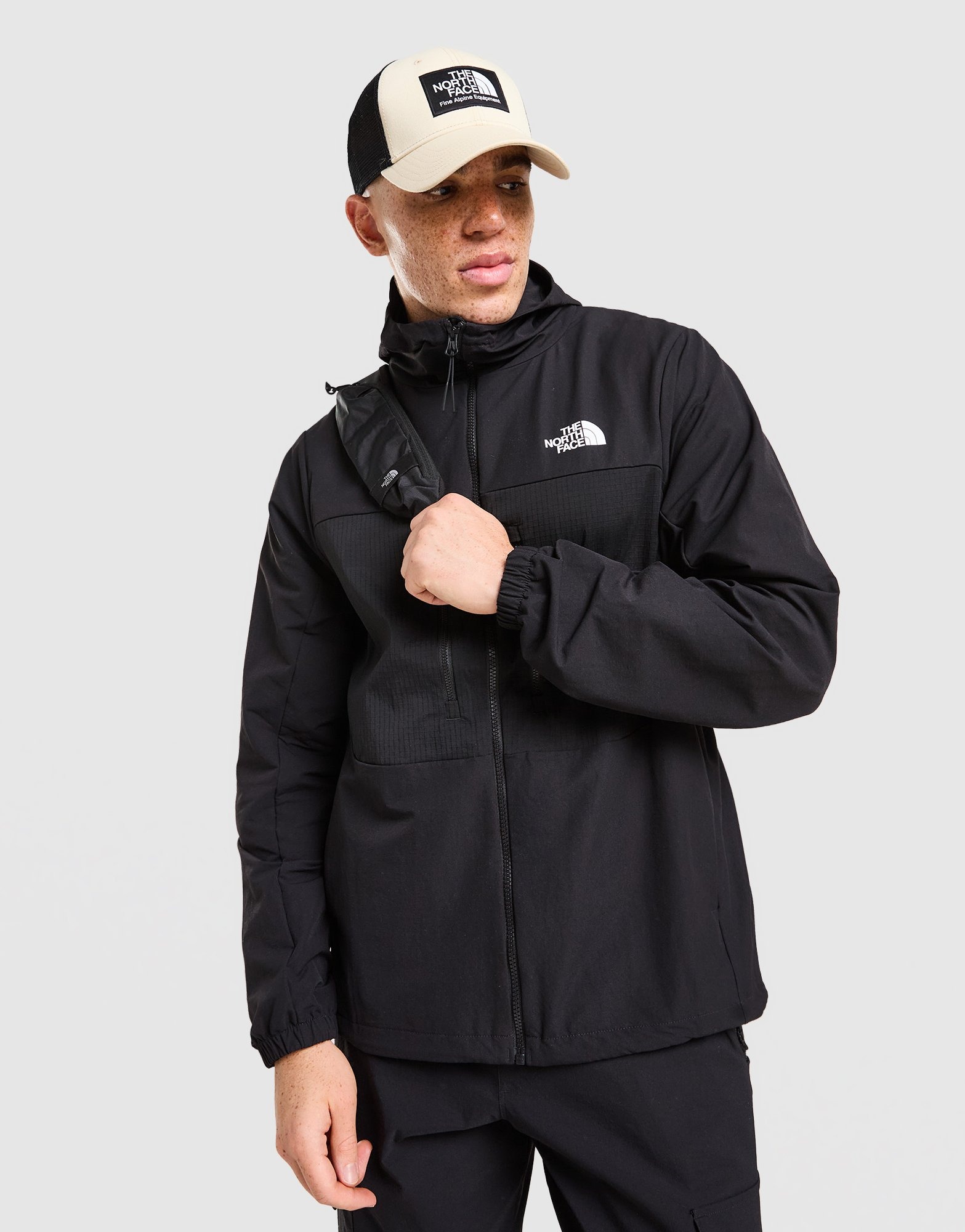 Black The North Face Trishull Full Zip Jacket - JD Sports Global