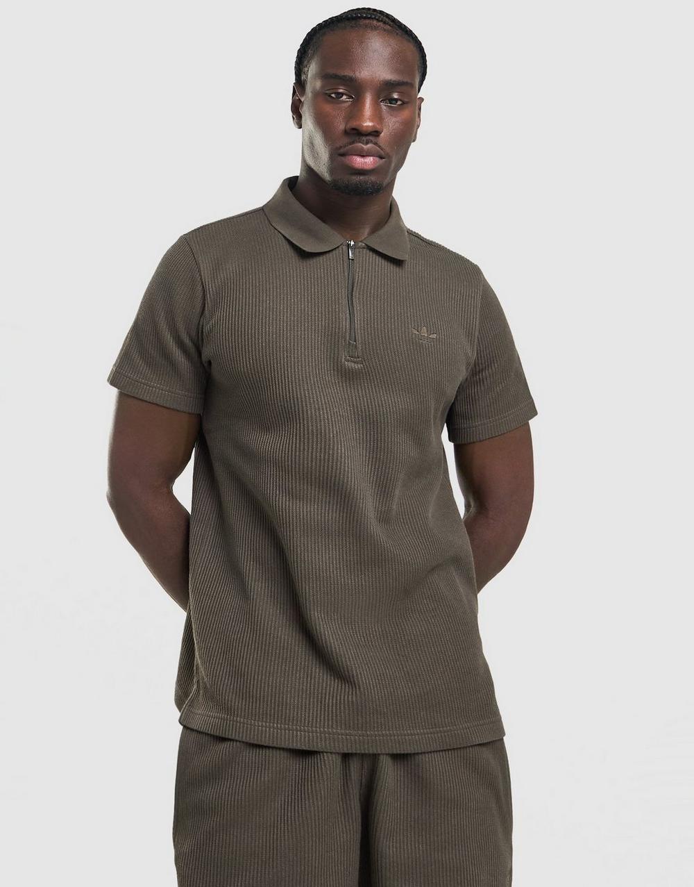 adidas Originals Waffle Polo Shirt (verde)