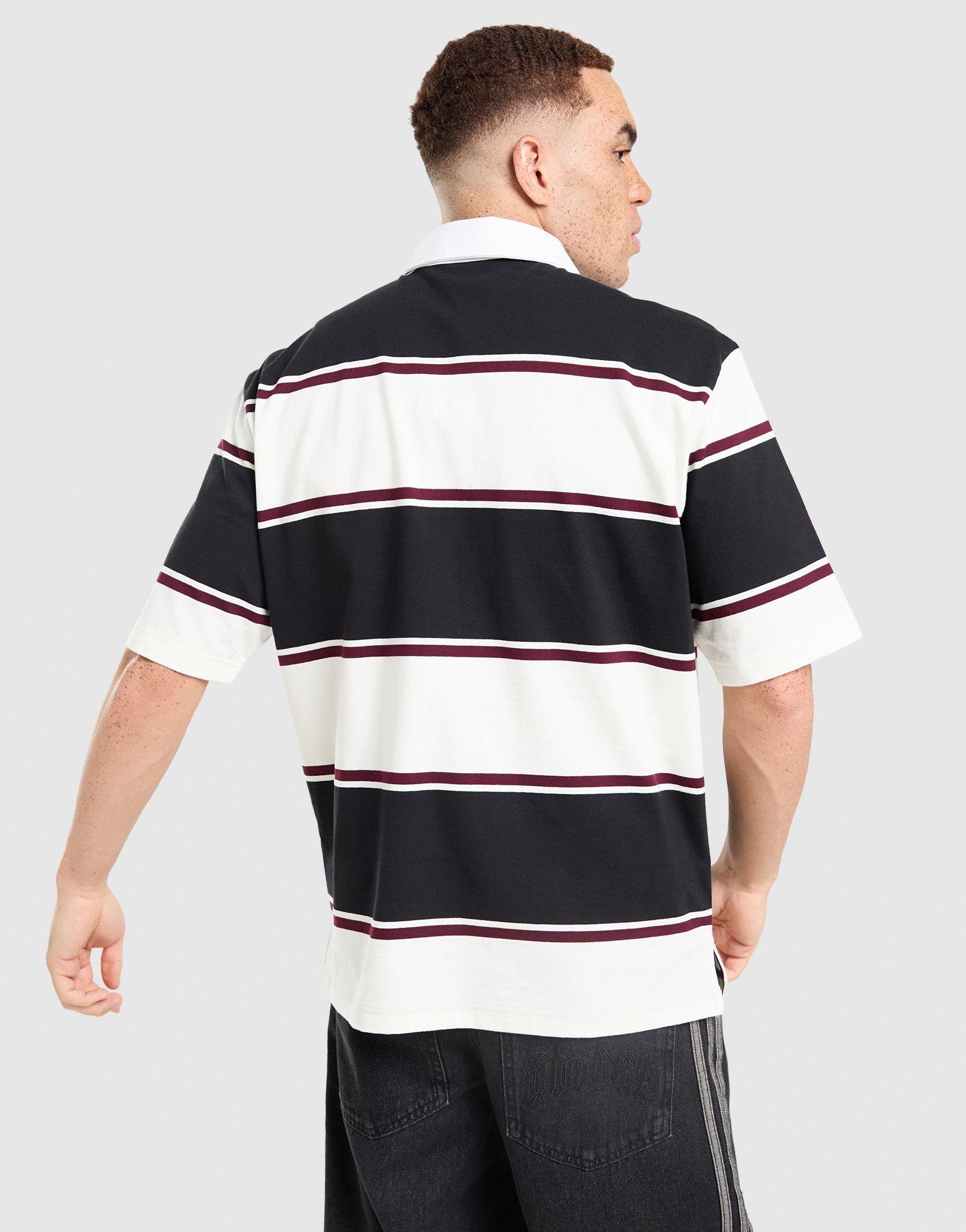adidas Originals Striped Rugby Polo Shirt