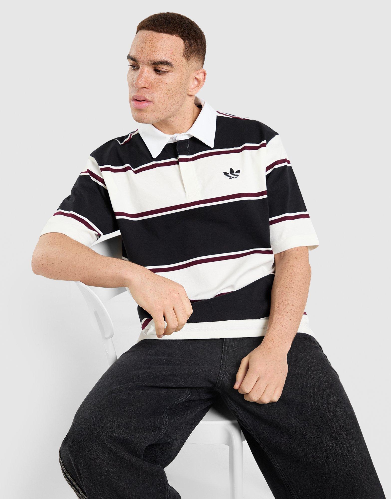 adidas Originals Striped Rugby Poloshirt