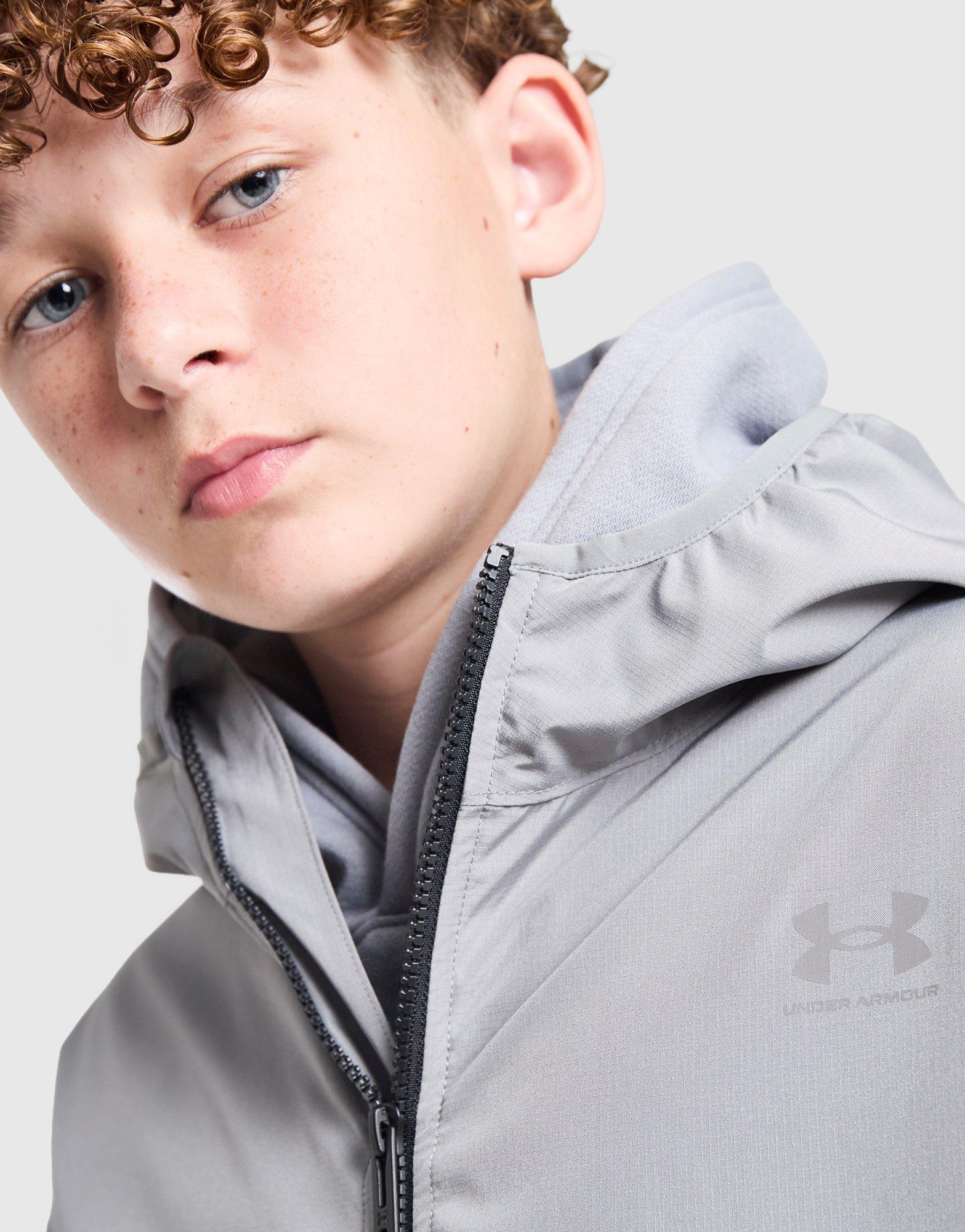 Under Armour Fleece Lined Windbreaker Jacket Junior