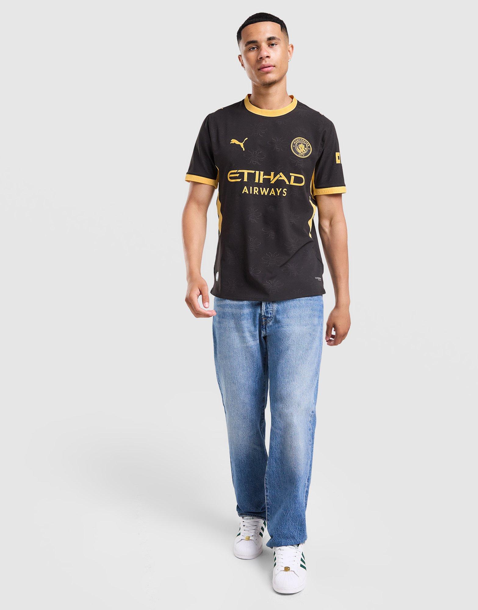Black PUMA Manchester City FC 2026/27 Match Away Shirt - JD Sports