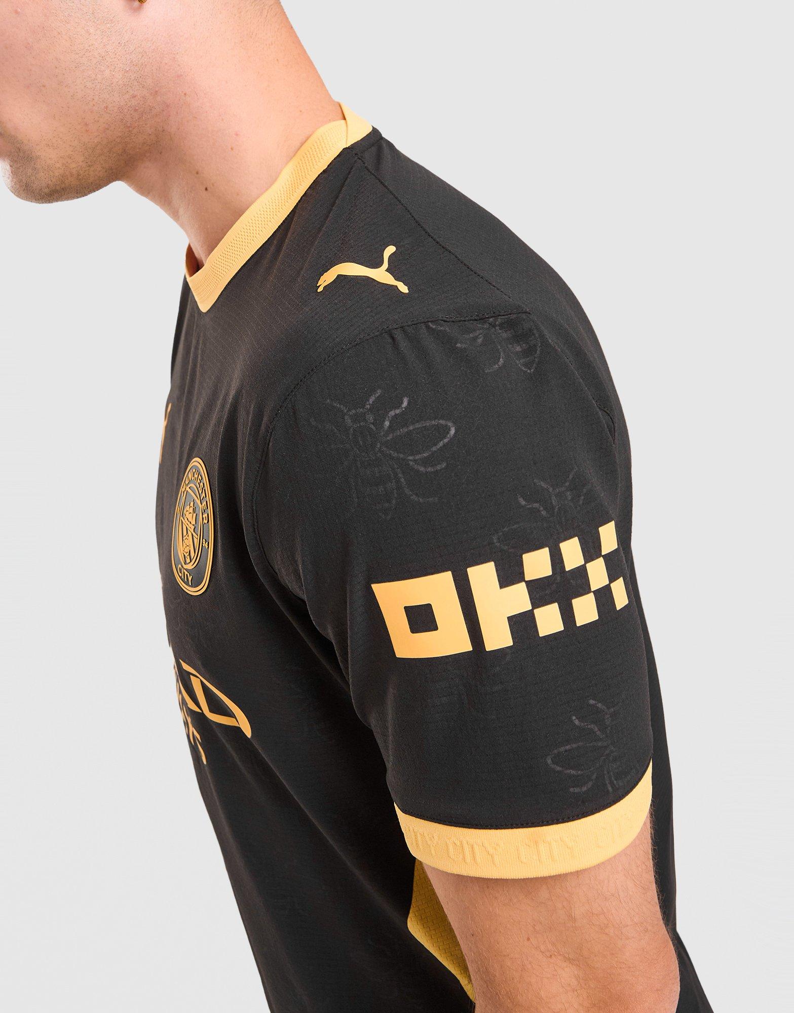 Black PUMA Manchester City FC 2026/27 Match Away Shirt - JD Sports