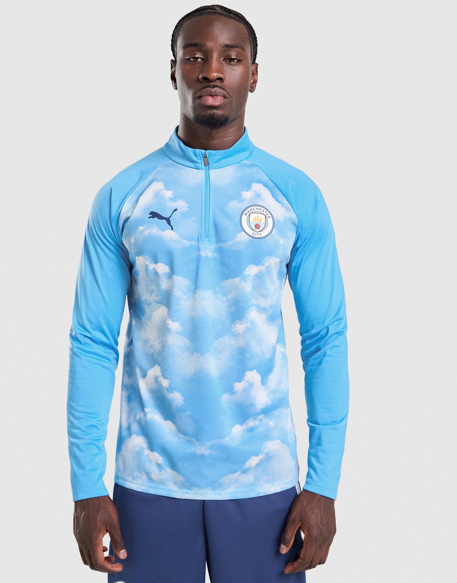PUMA Manchester City FC Warm Up 1/4 Zip Top