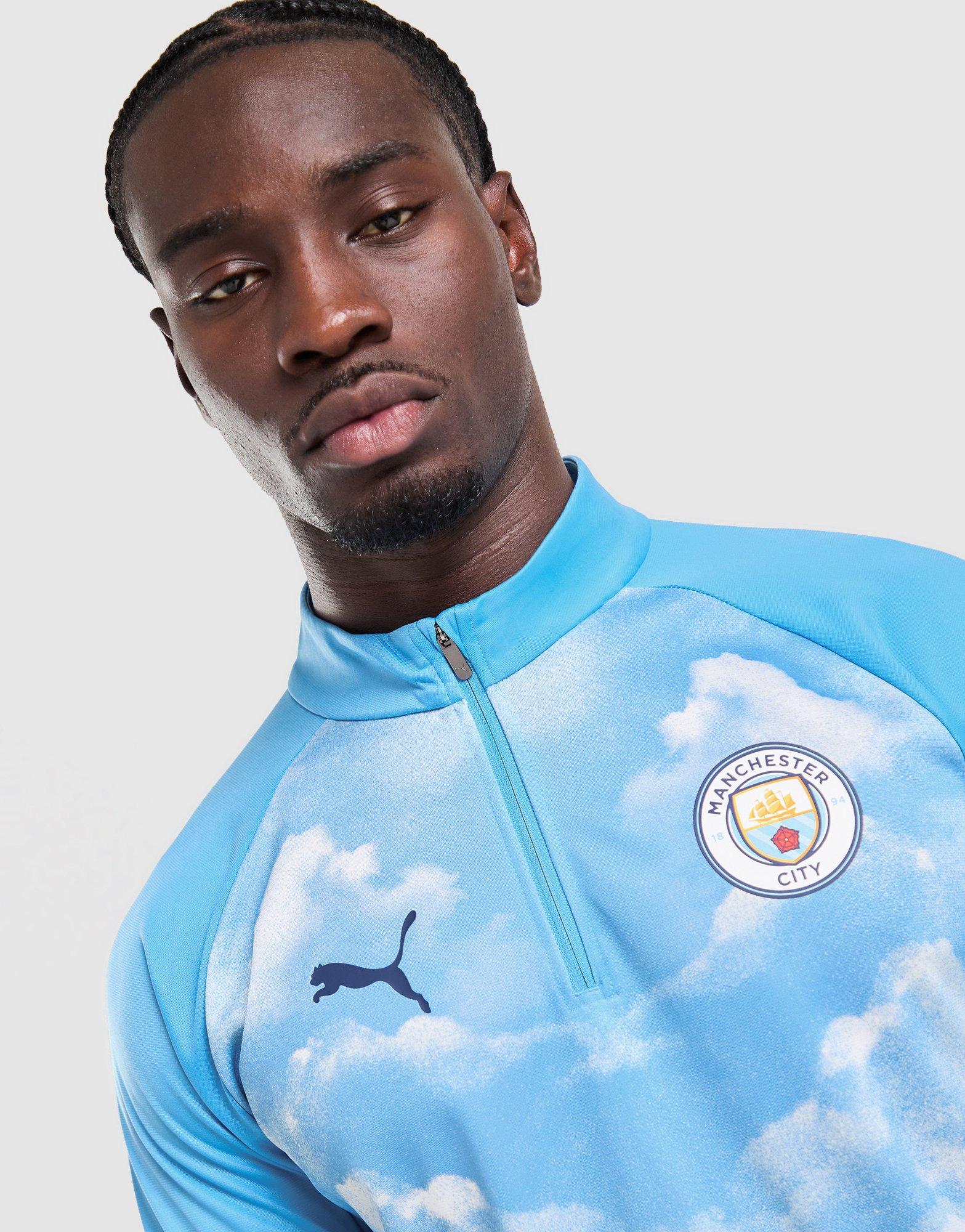PUMA Manchester City FC Warm Up 1/4 Zip Top