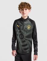 PUMA Manchester City FC Warm Up 1/4 Zip Top Junior