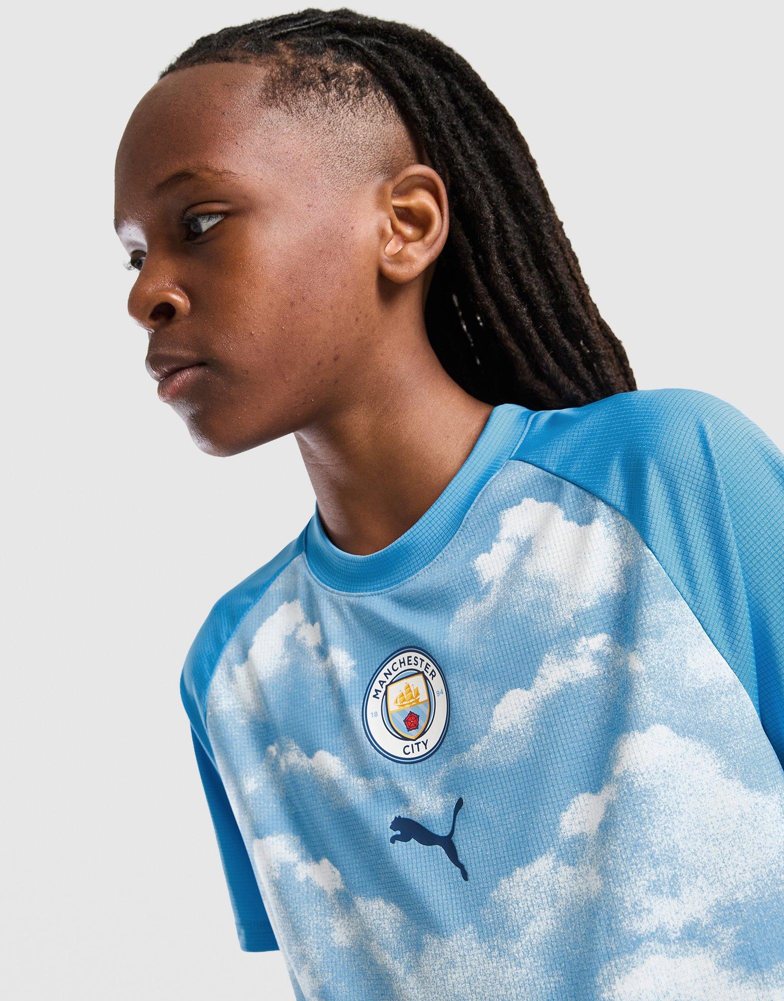 PUMA Manchester City FC Warm Up Shirt Junior