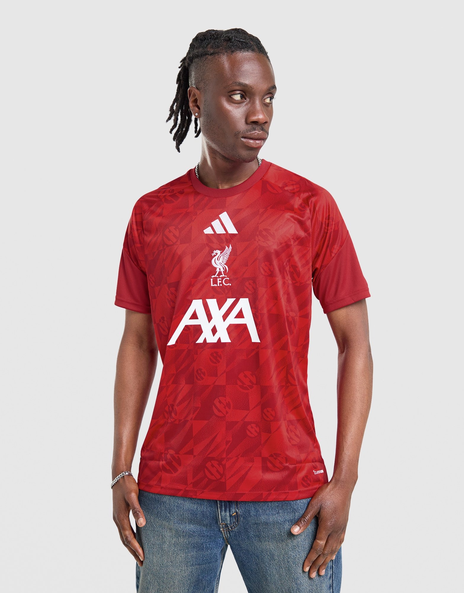 Red adidas Liverpool FC 2026/27 Pre Match Shirt - JD Sports Global