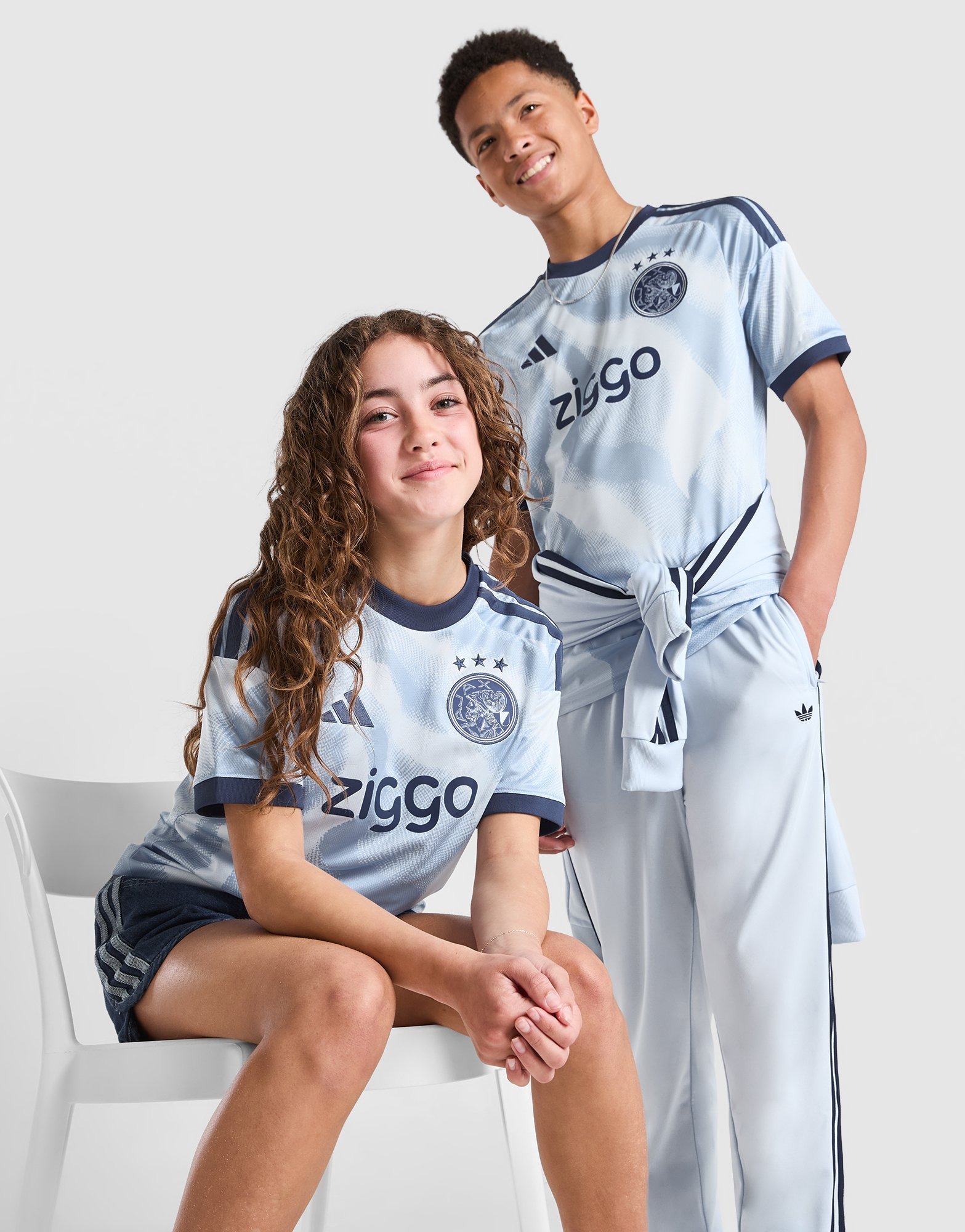 Blue adidas AFC Ajax 2026/27 Third Shirt Junior - JD Sports Global