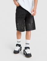 Hoodrich Jorts in Denim Gradient Junior