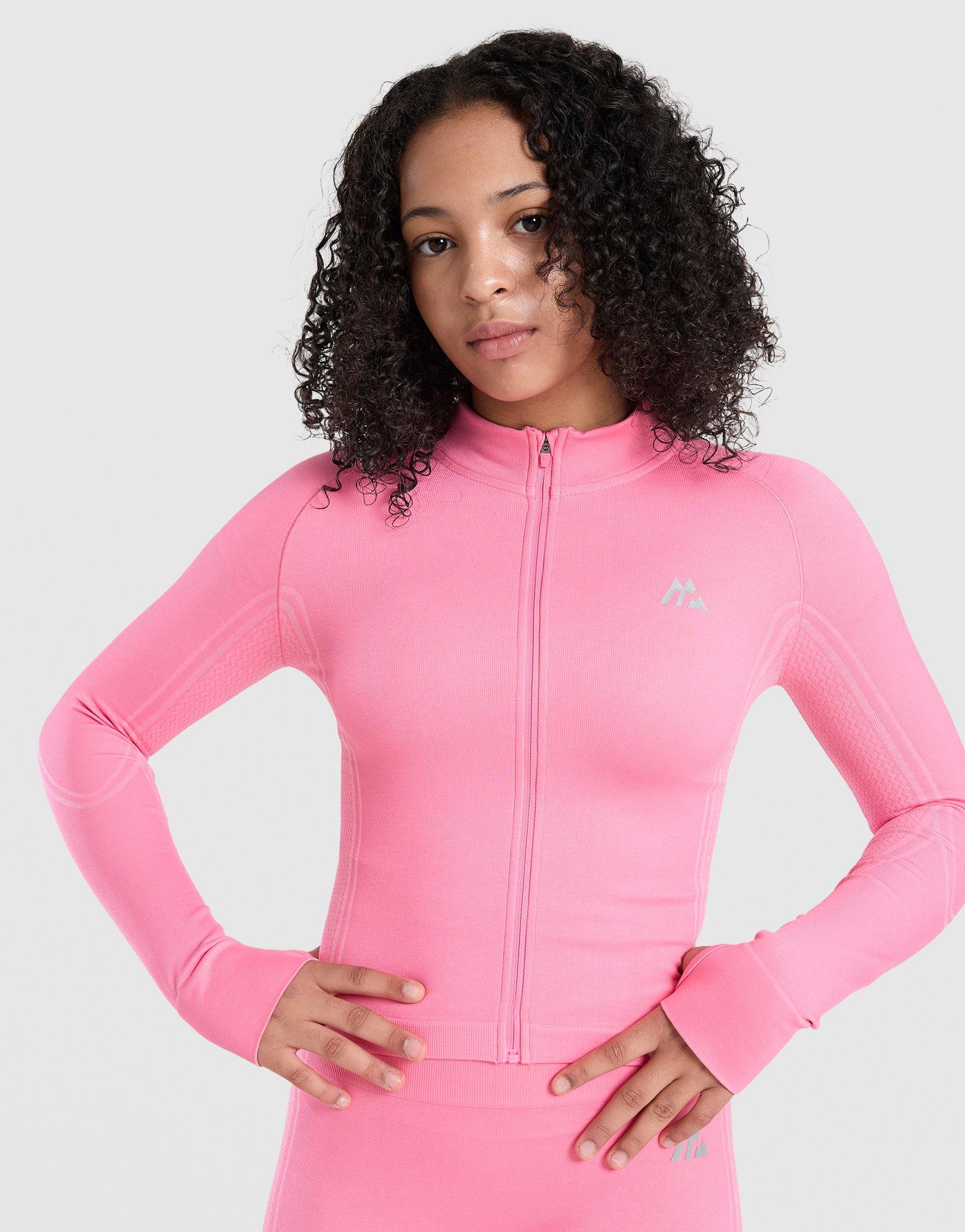 MONTIREX Girls' Harmony Seamless Full Zip Top Junior