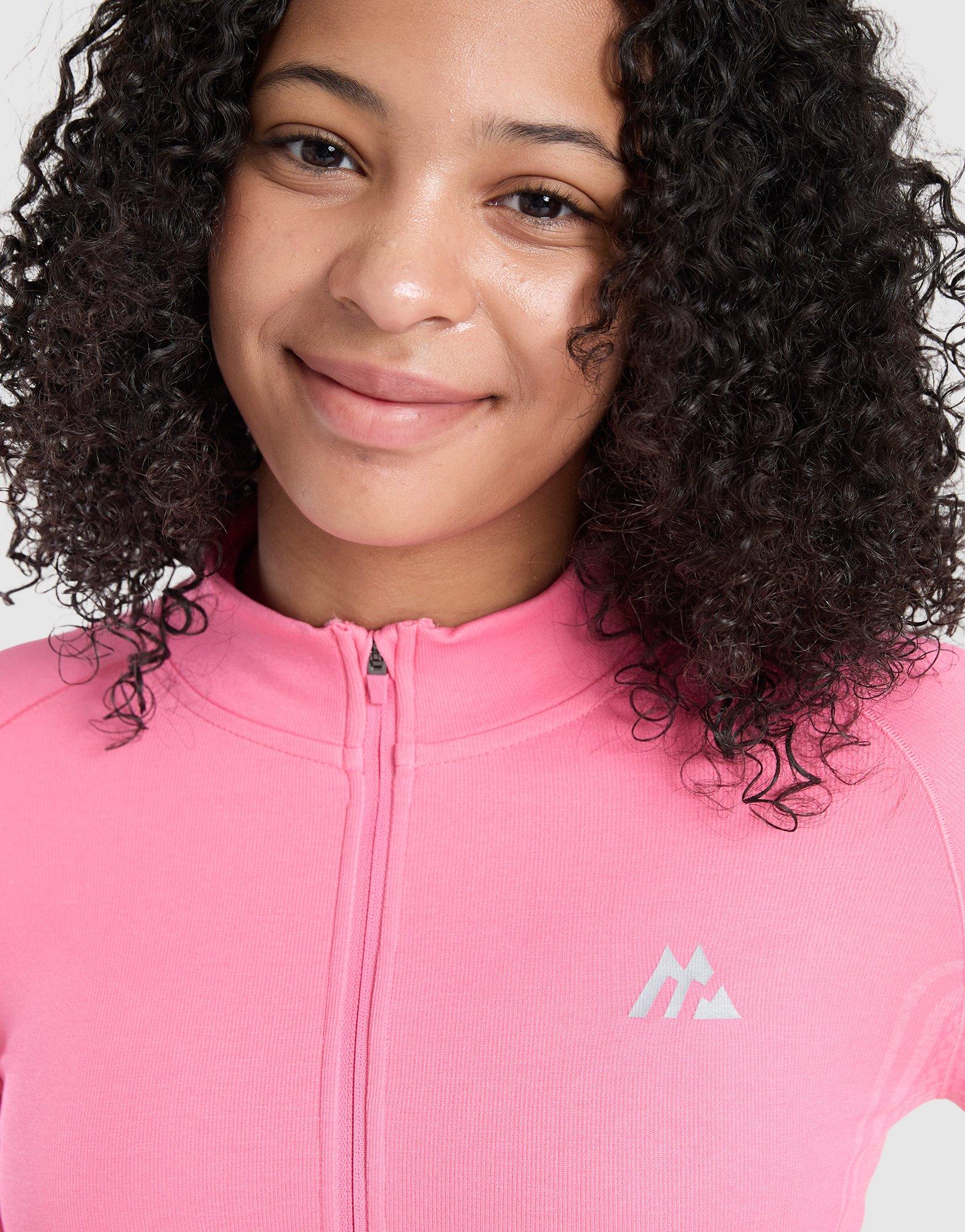 MONTIREX Girls' Harmony Seamless Full Zip Top Junior