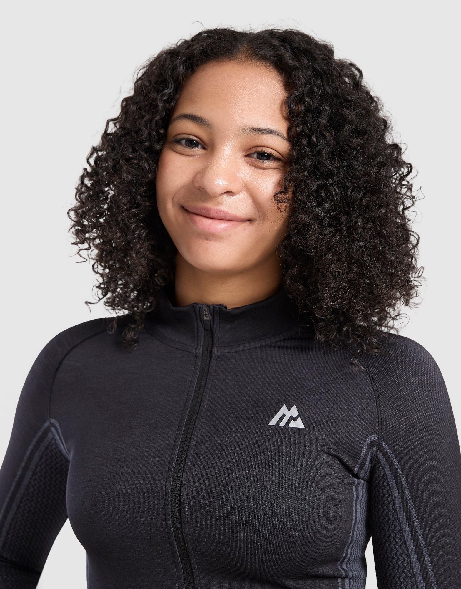 MONTIREX Girls' Harmony Seamless Full Zip Top Junior