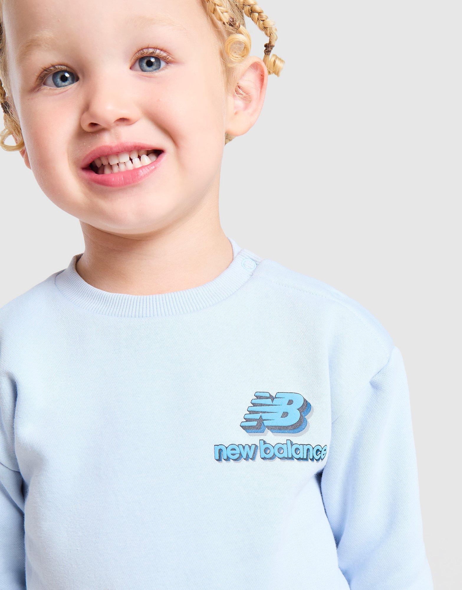 New Balance Stack Bubble Crew Tracksuit Infant
