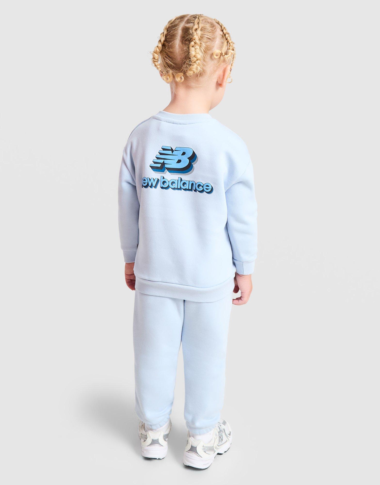 New Balance Stack Bubble Crew Tracksuit Infant