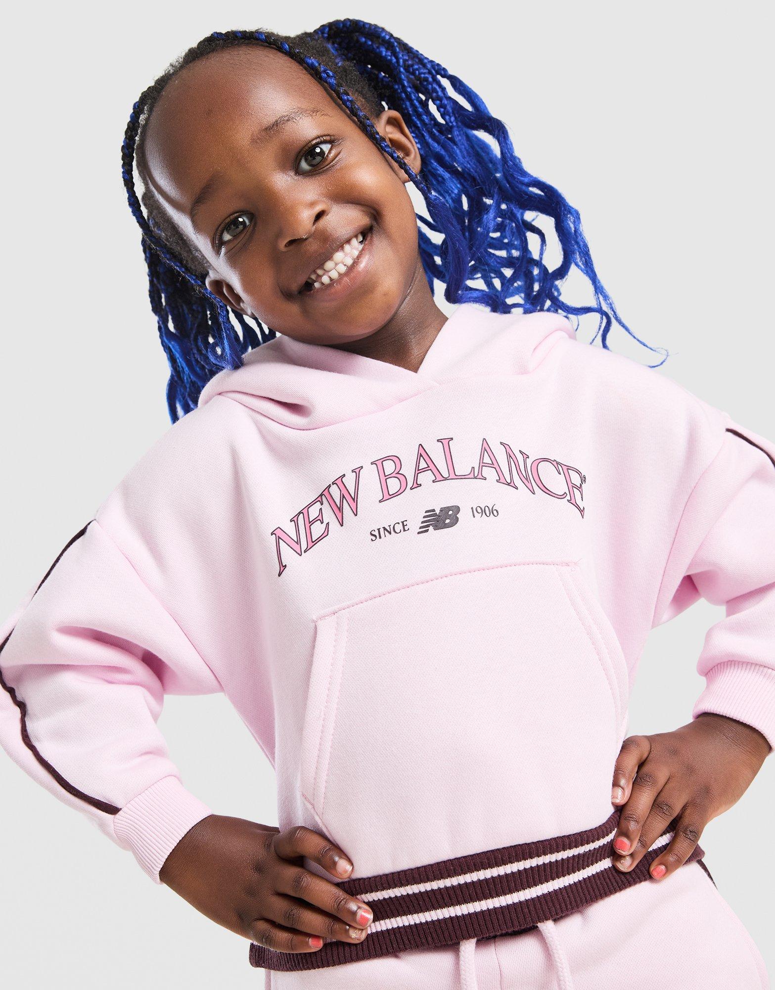 New Balance Girls' Varsity Overhead Tracksuit Infant