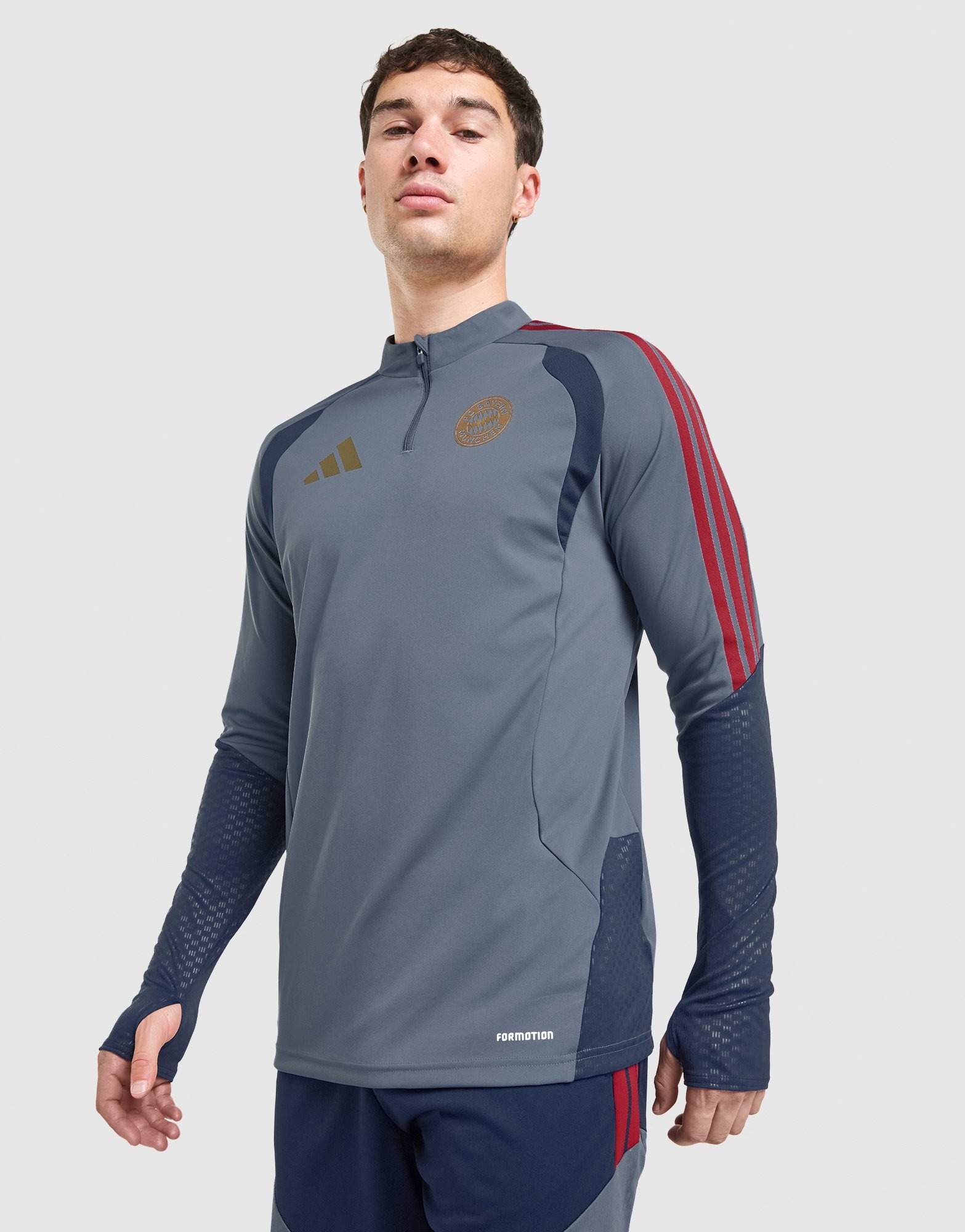 Blue adidas FC Bayern Munich 2026/27 Training Top - JD Sports Global