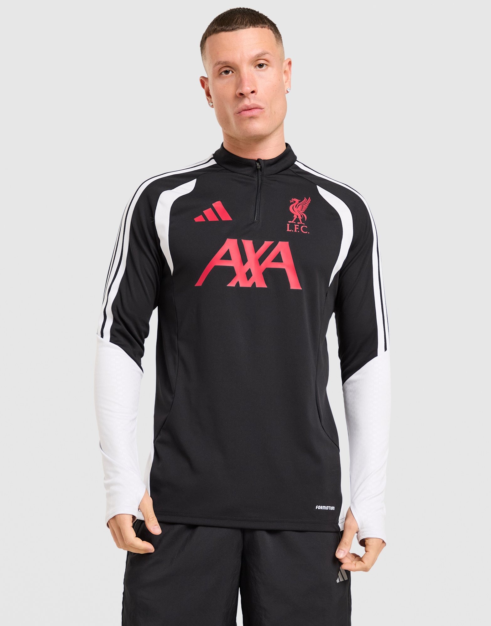 Liverpool FC ジャージ Black adidas Liverpool FC Tiro 26 Training Track Top - JD Sports