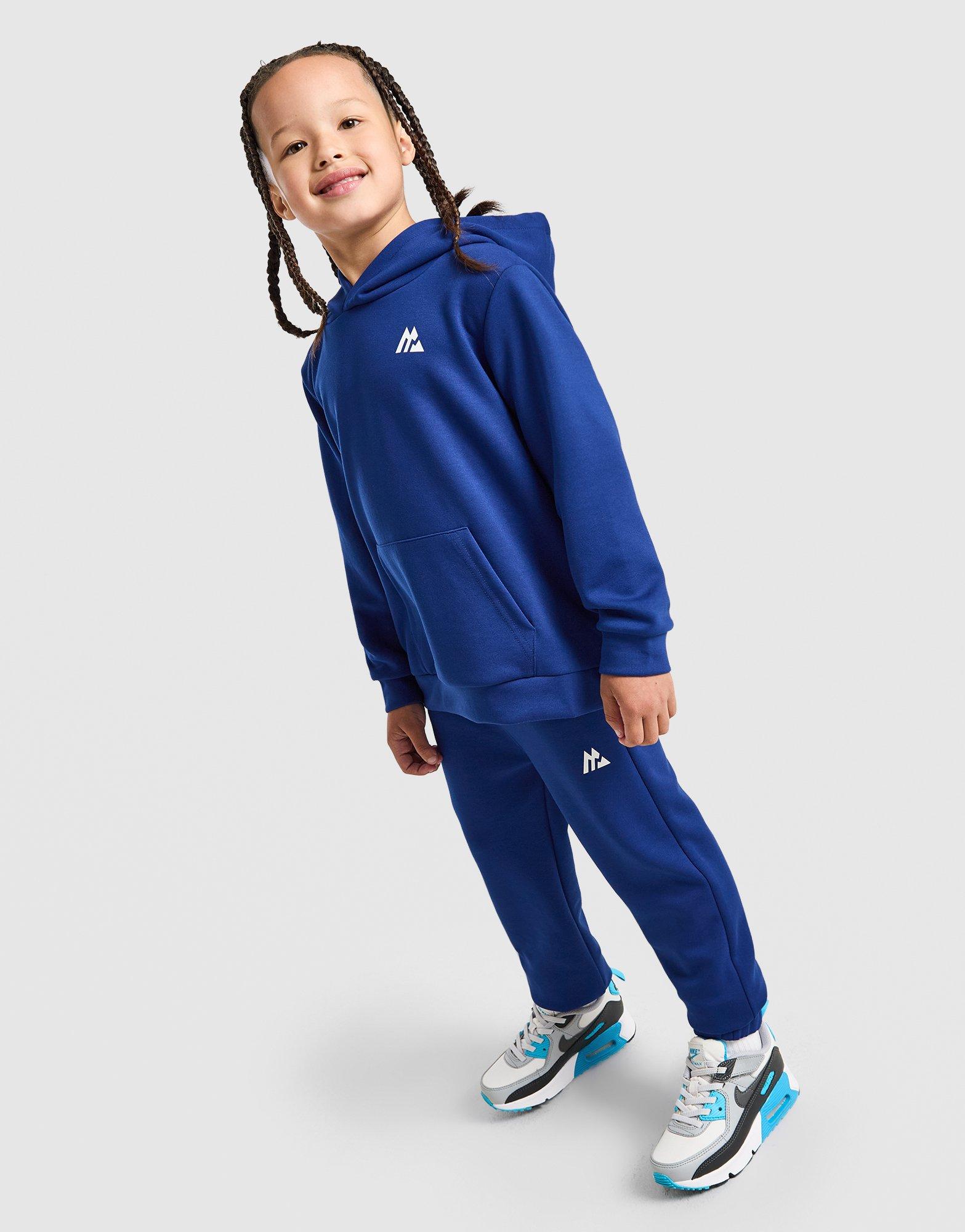 MONTIREX Graphic Fleece Overhead Tracksuit Children
